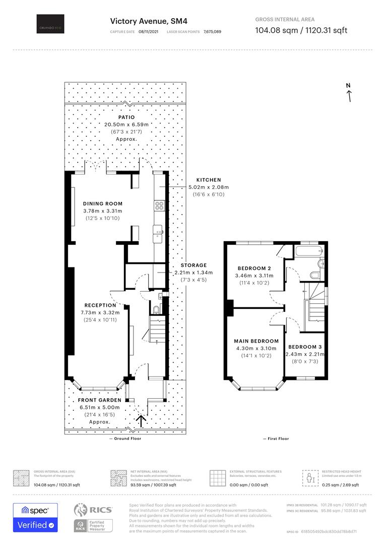 4, Victory Avenue, London floorplan