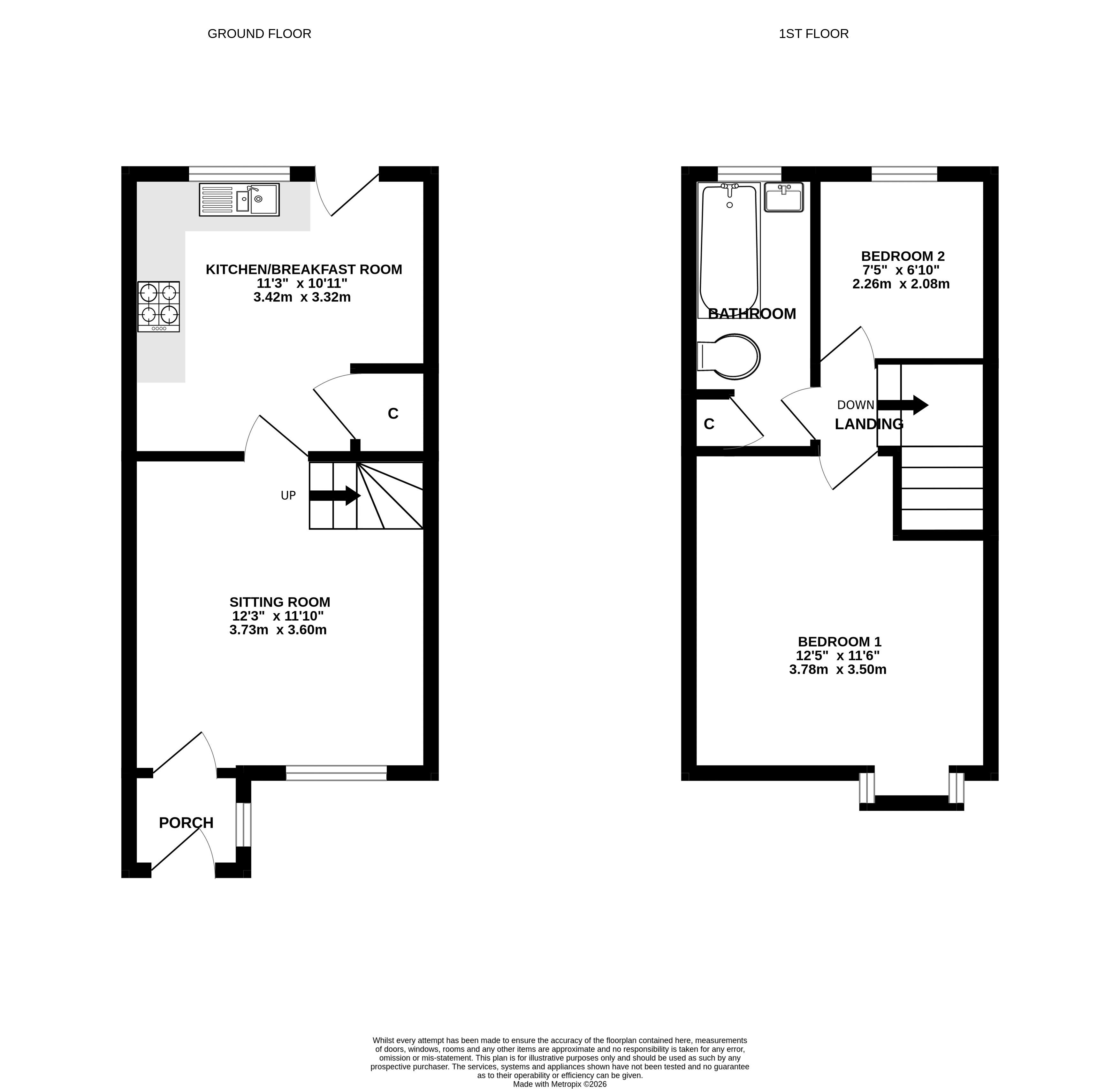45, Suters Drive, Norwich floorplan