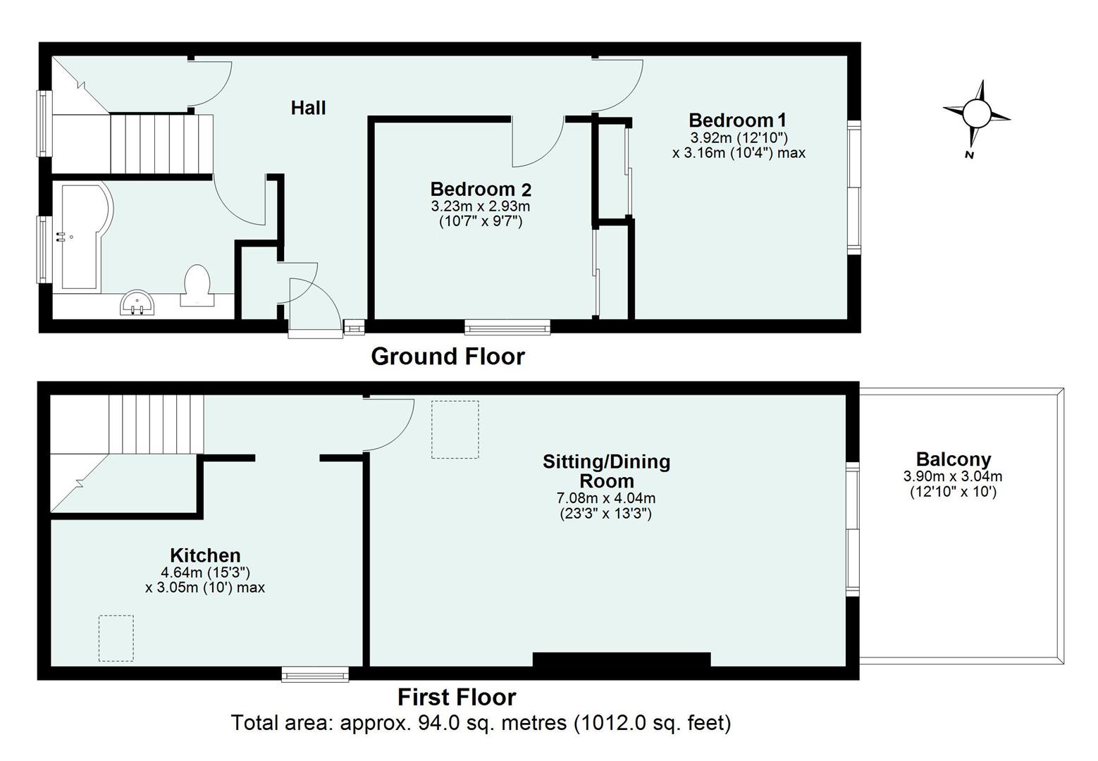 Angel Court, Angel Hill, Tiverton floorplan