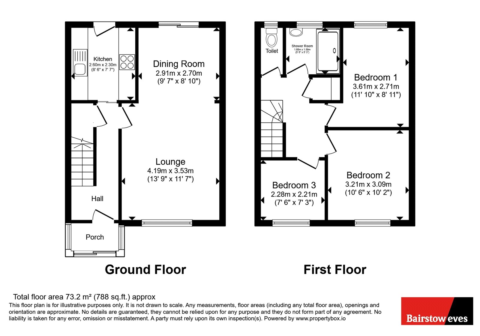 26, Zetland Street, London floorplan