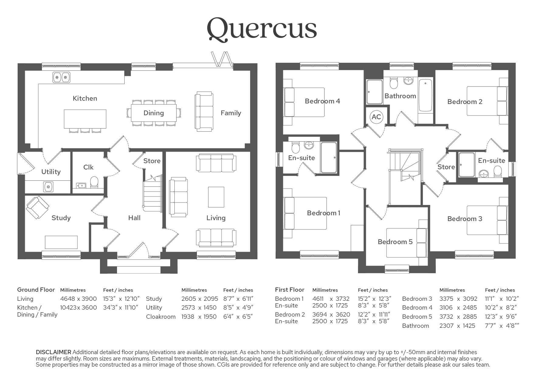 Quercus Ad Plot 14 18.09.26,, Plot 14, The Quercus, Hilliers Lane floorplan