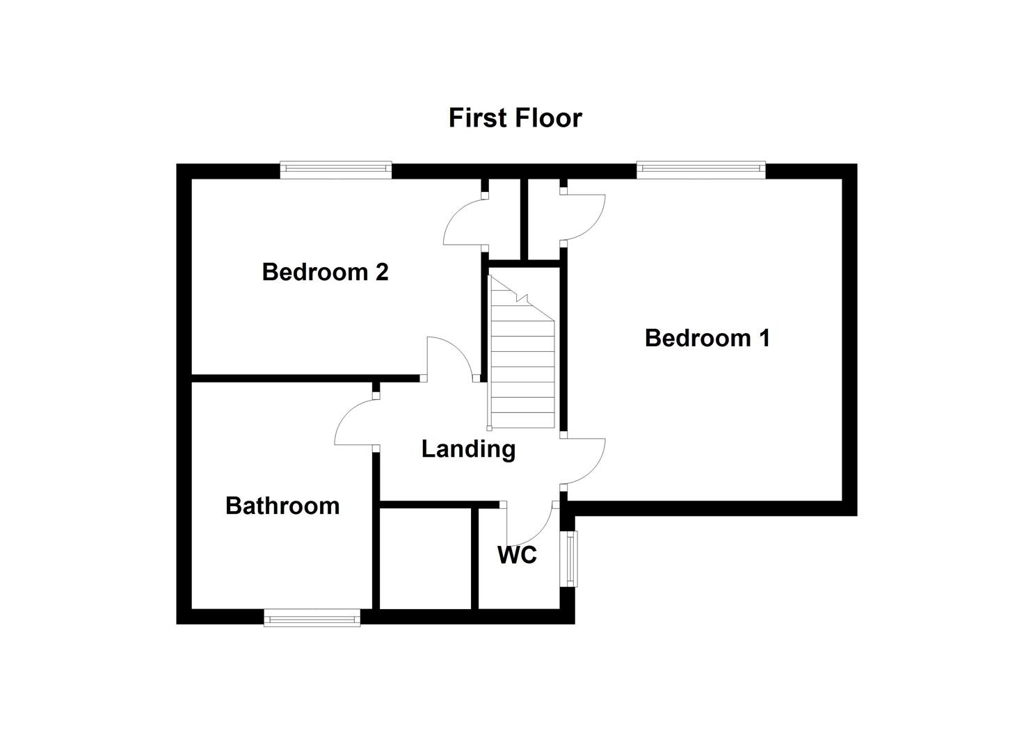 Regent Street, Horbury, Wakefield WF4, 2 bedroom semidetached house