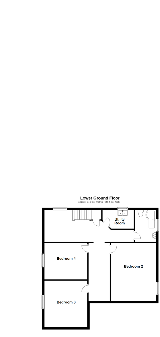 4 bed detached bungalow for sale in Cliff Road, Totland Bay, Isle Of