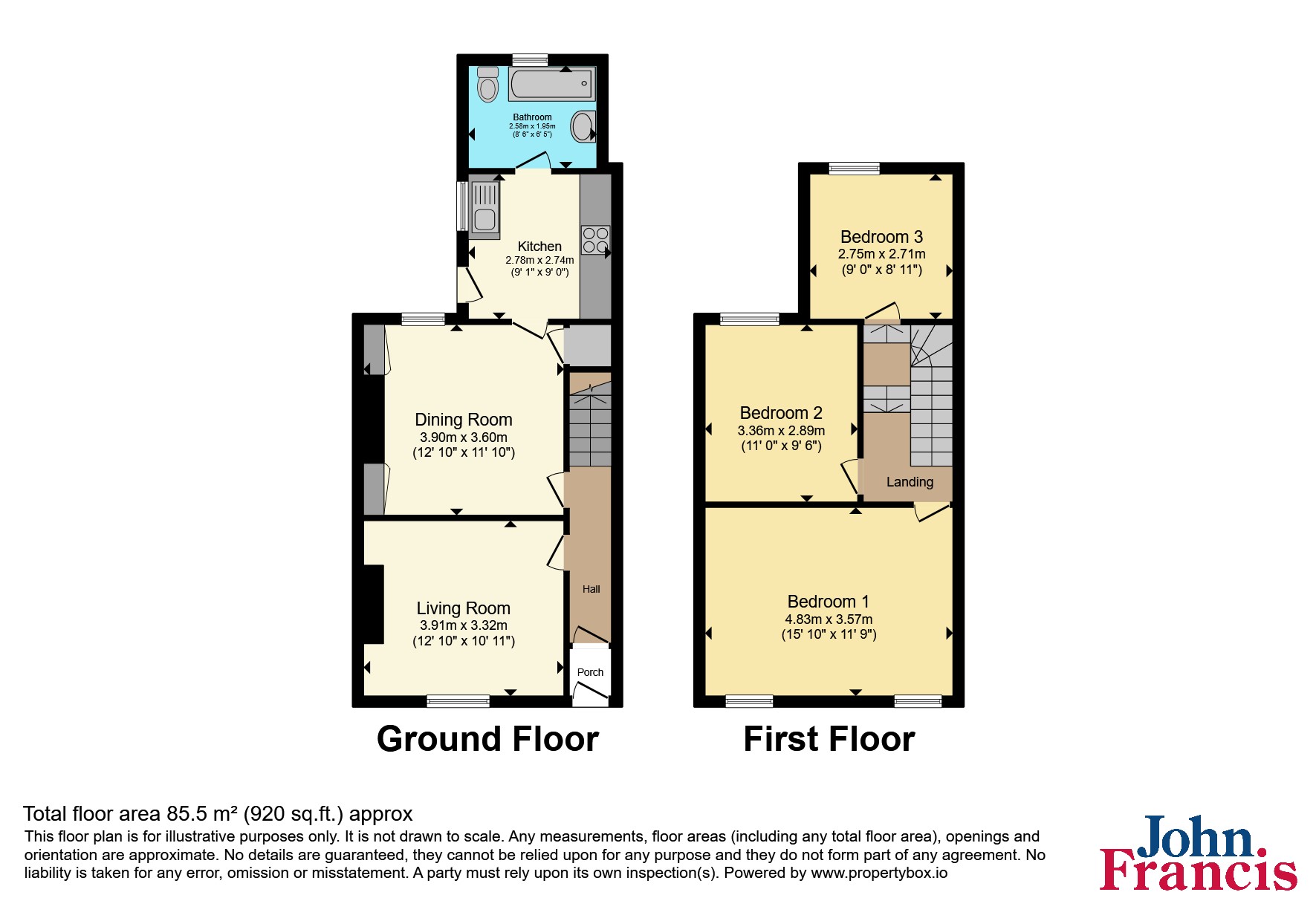 25, Station Road, Carmarthenshire floorplan