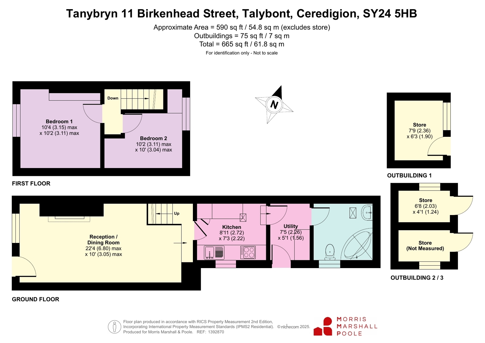 Tanybryn, 11, Birkenhead Street, Ceredigion floorplan
