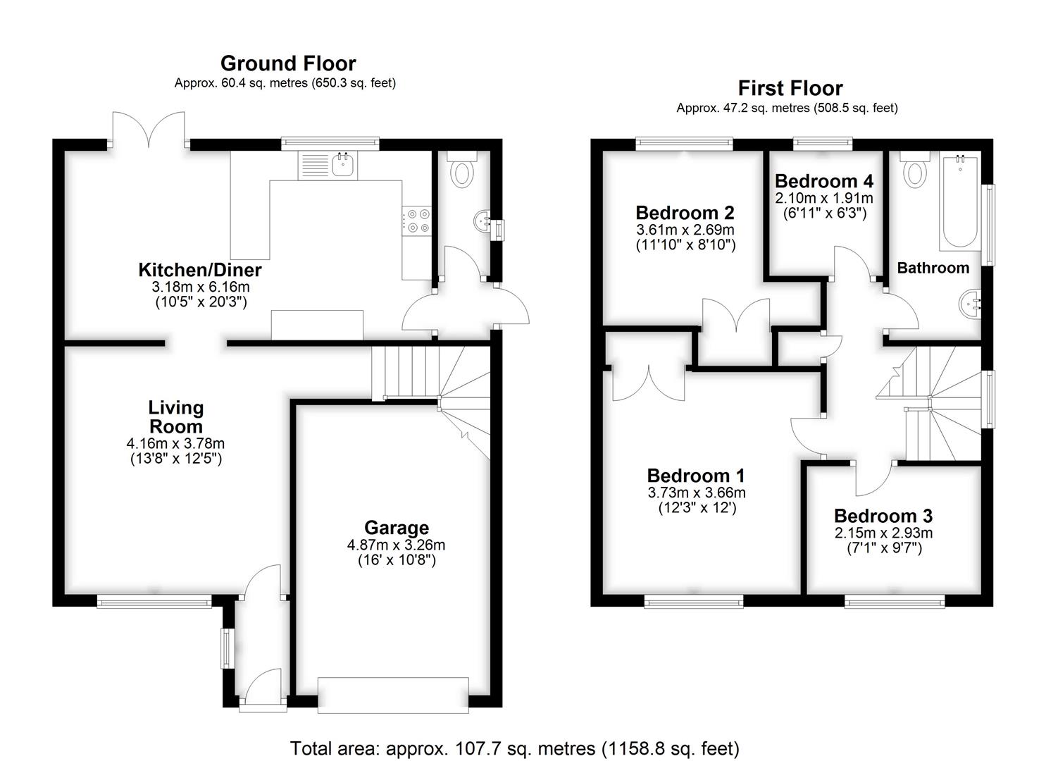 37, Merlin Park, Portishead floorplan