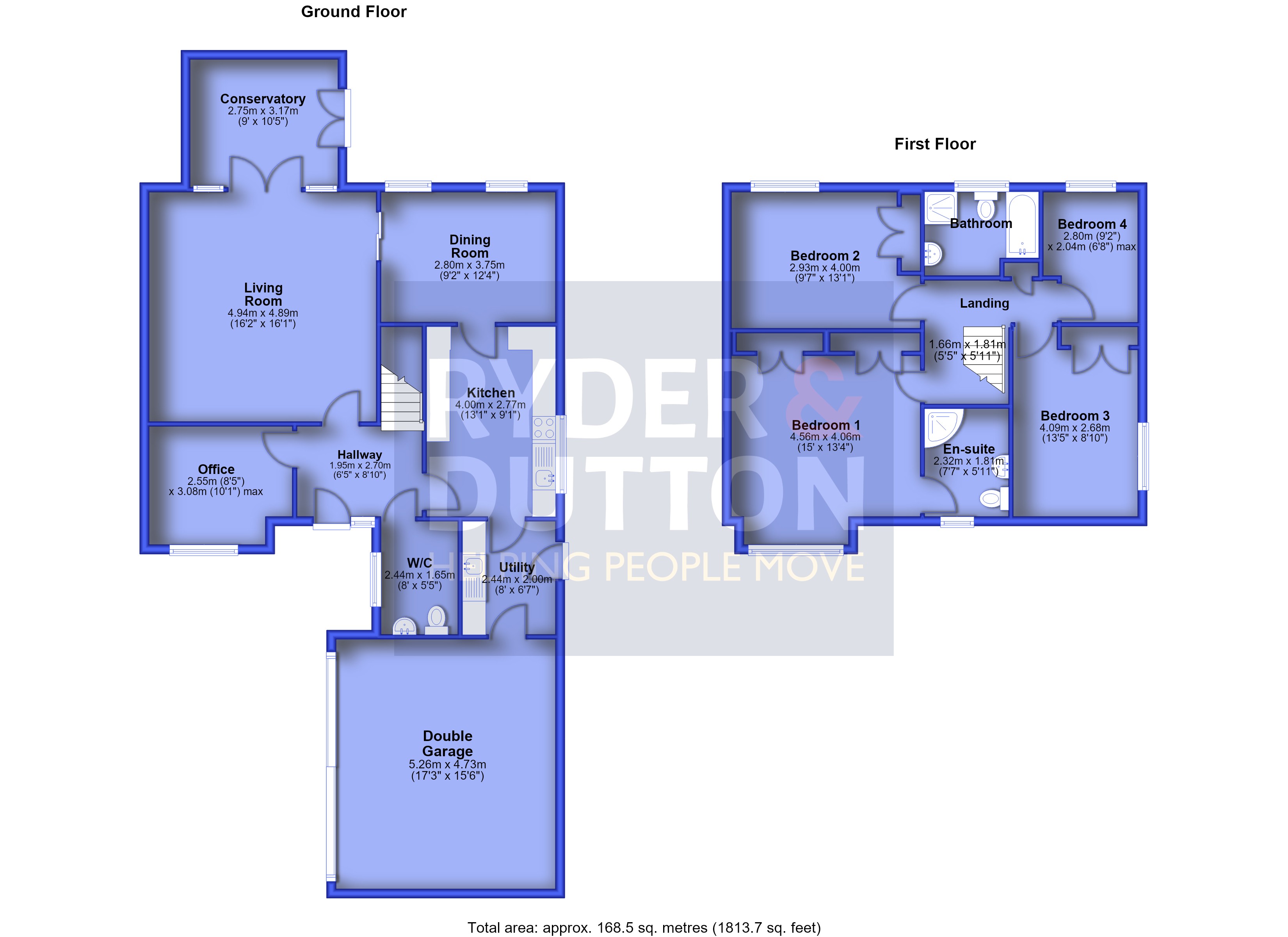 Hollinwood Drive, Rossendale floorplan