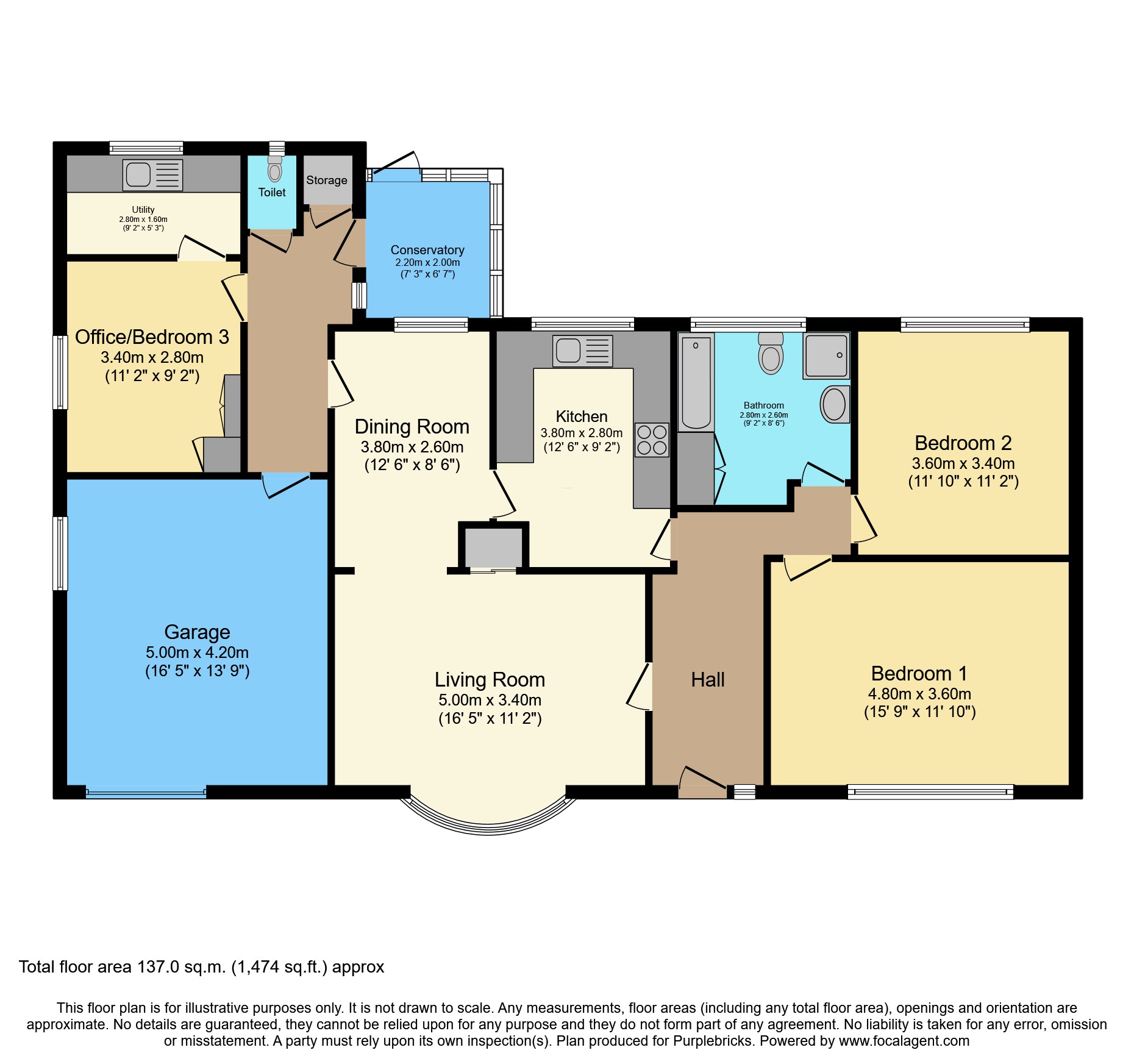 20, Fern Bank, Stalybridge floorplan