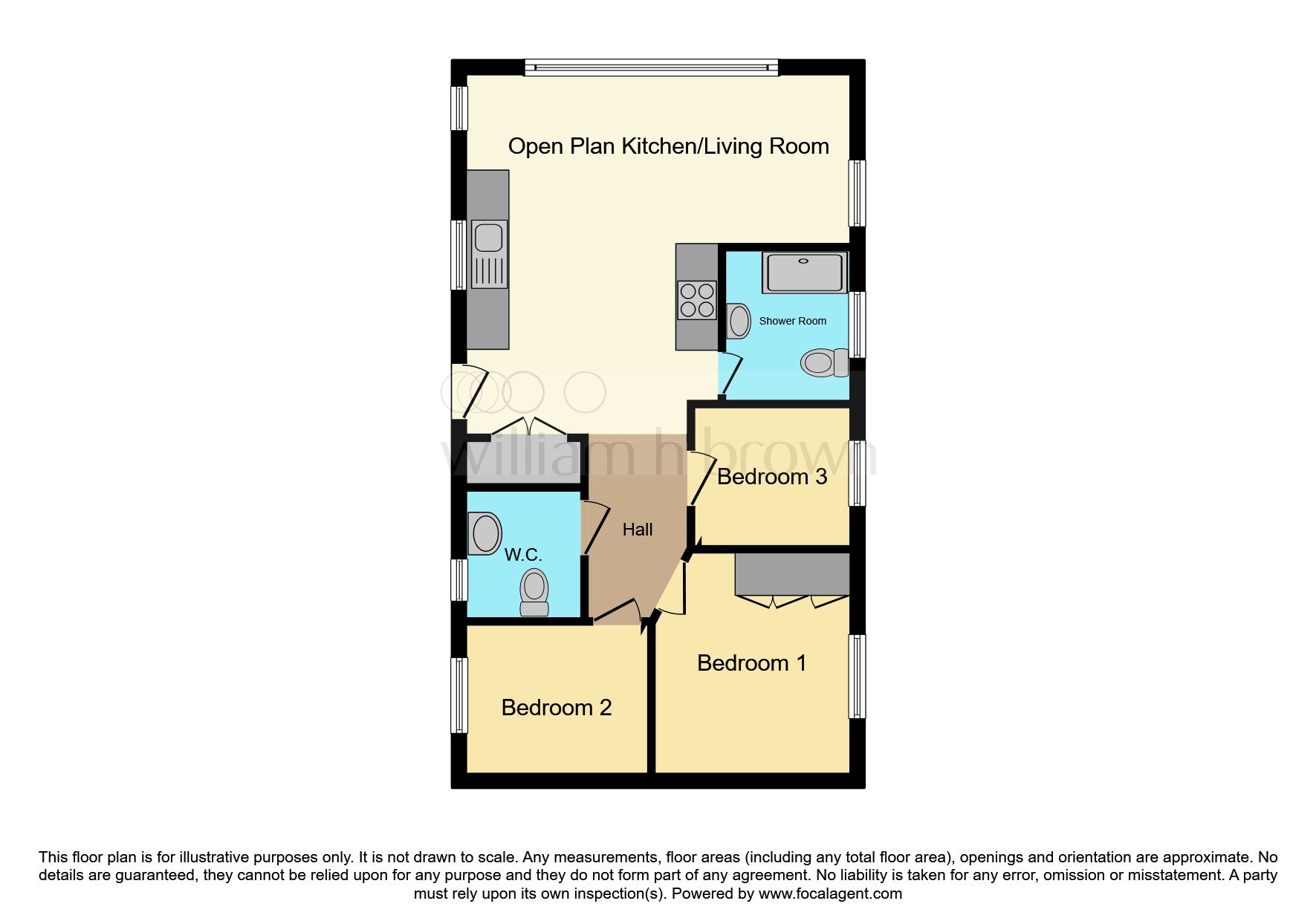 1, Red Lion Holiday Lets, Fen Road, Spilsby floorplan