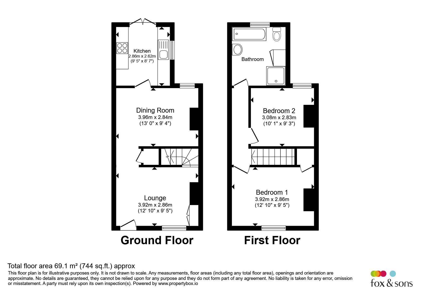 105, Whitworth Road, GOSPORT floorplan