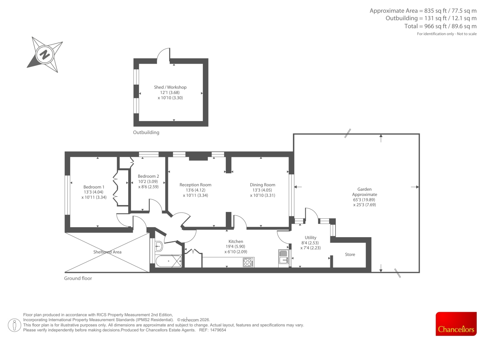 58, Asheridge Road, Chesham floorplan