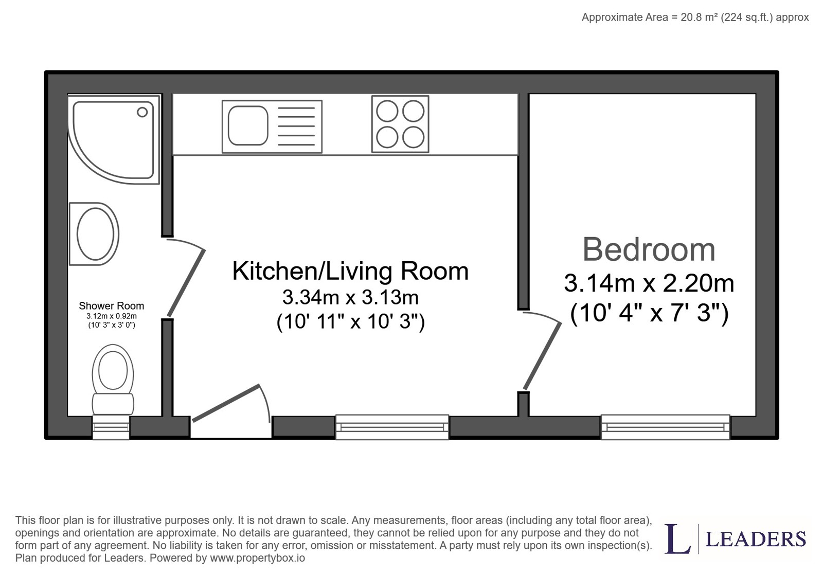 12, Benezet Street, Suffolk floorplan