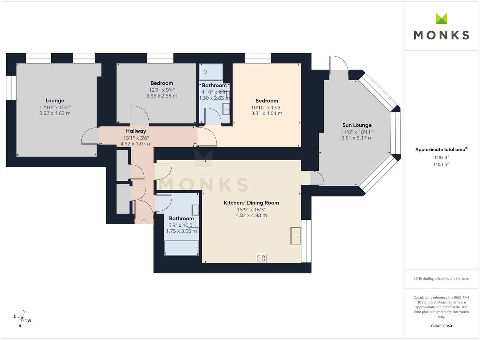 51, Oliver Road, Shrewsbury floorplan