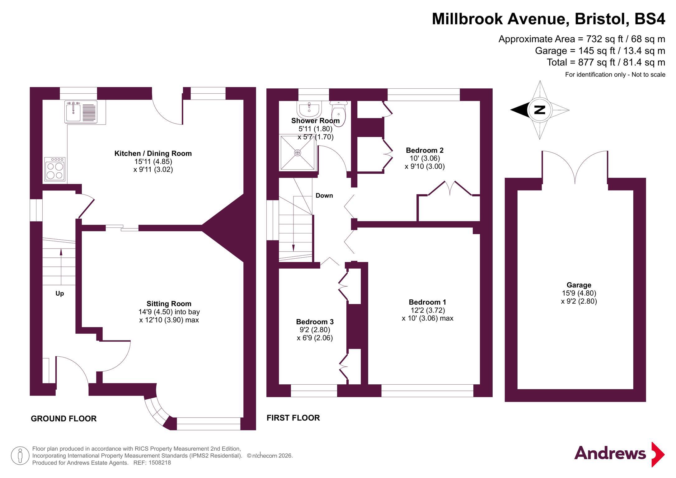 12, Millbrook Avenue, Bristol floorplan