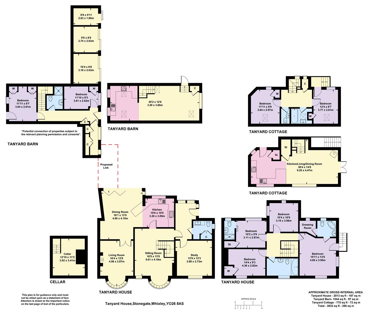 Tanyard House, Stonegate, Whixley York floorplan
