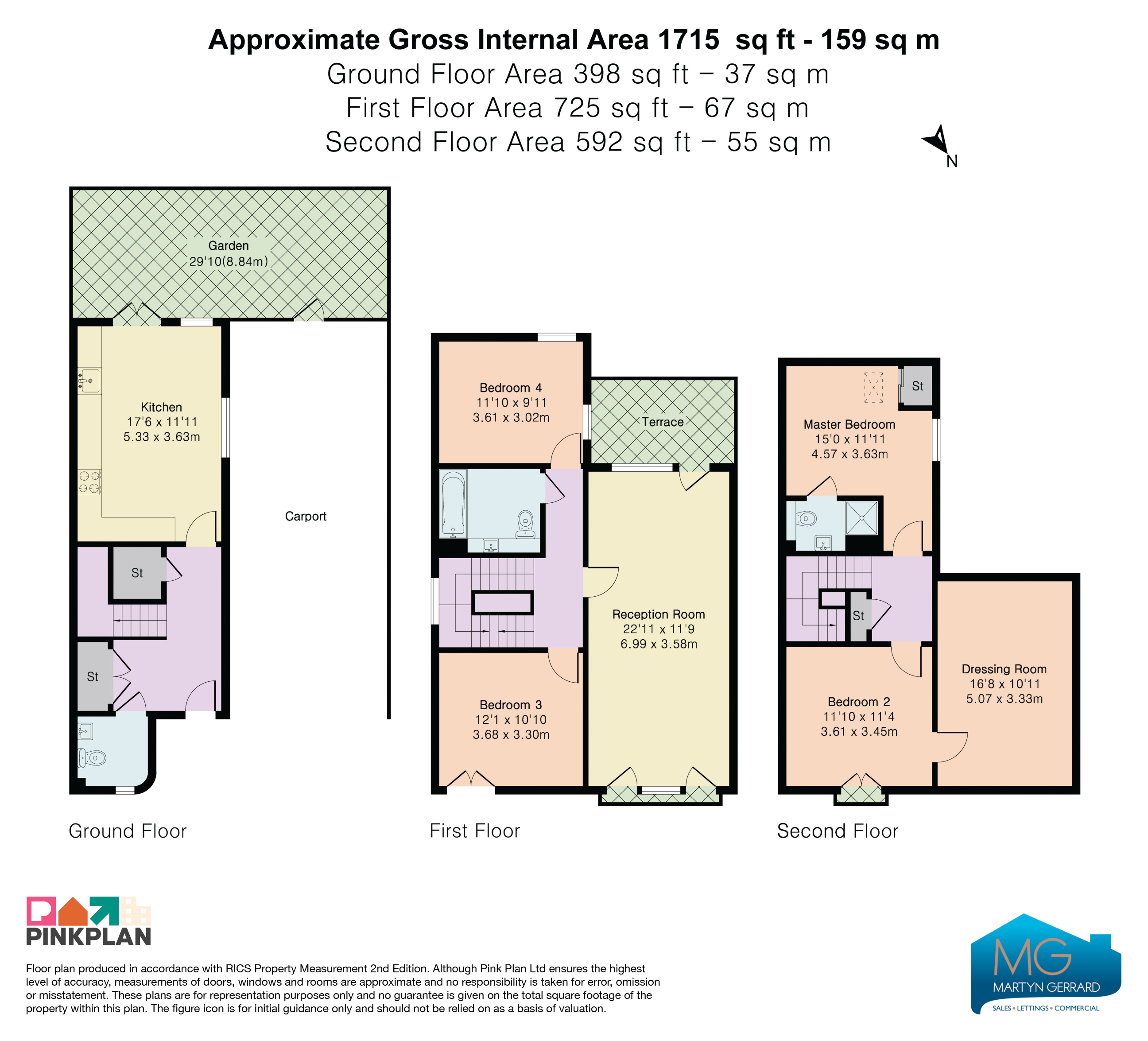 16, Dragons Way, Barnet floorplan