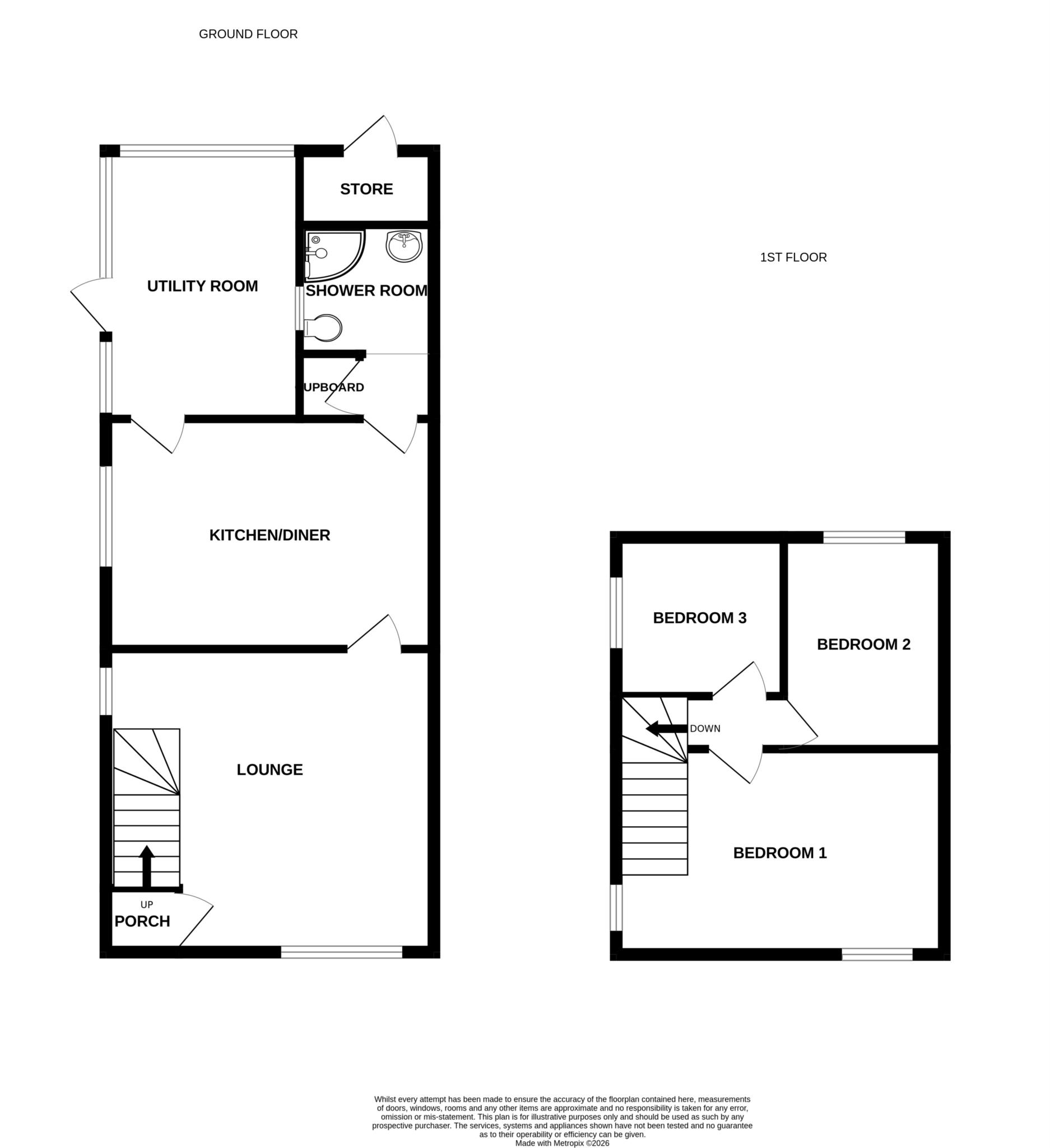 Mill Road, Norwich floorplan