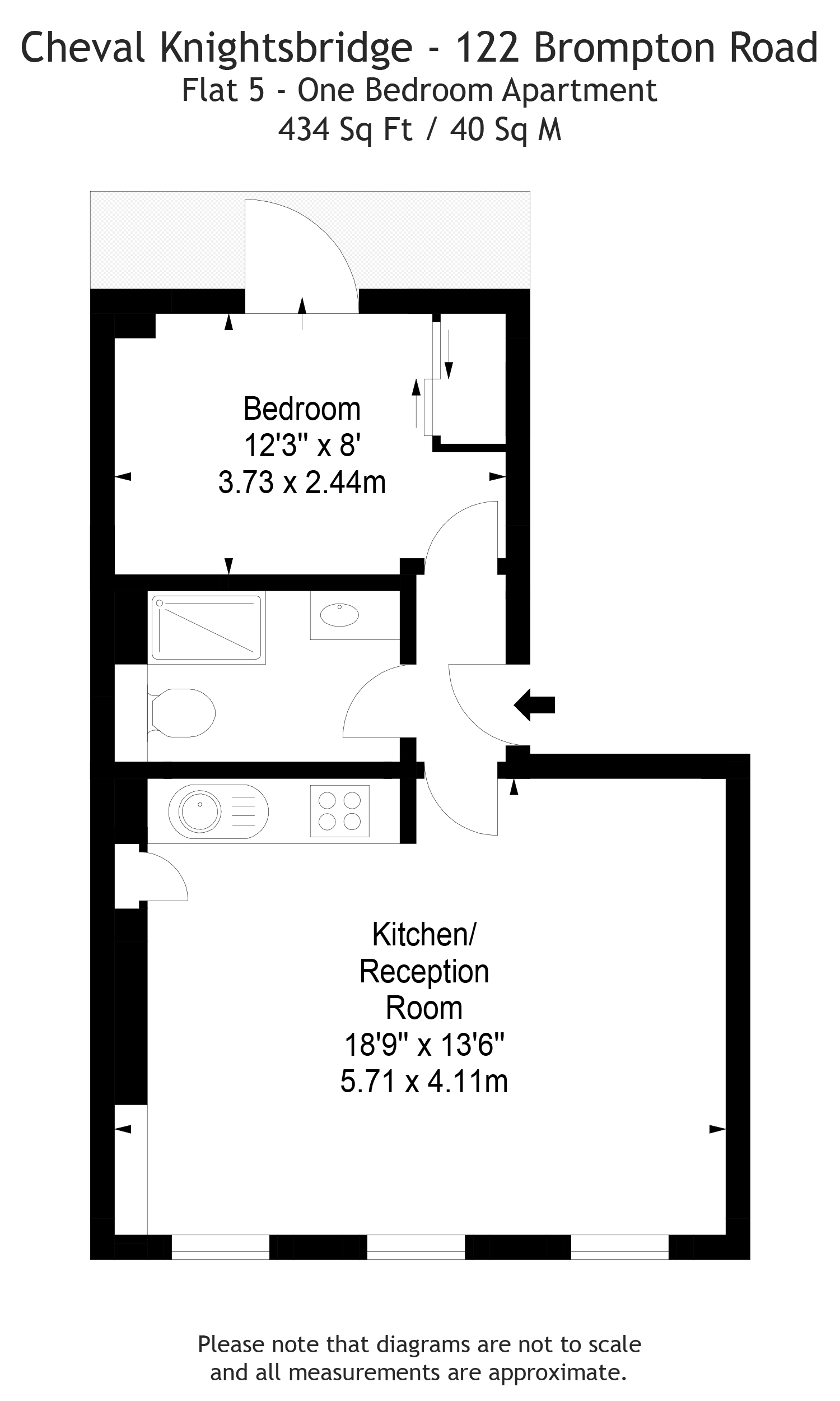 1 Bedrooms Flat to rent in Brompton Road, Knightsbridge, London SW3