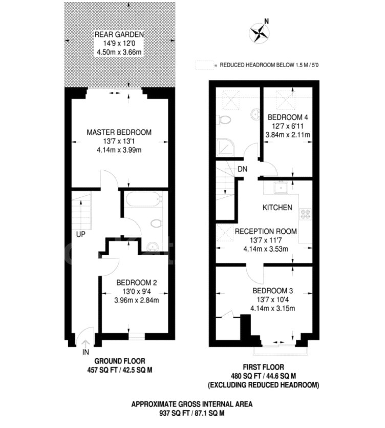 6 Lotus Mews,, Sussex Way, Archway floorplan