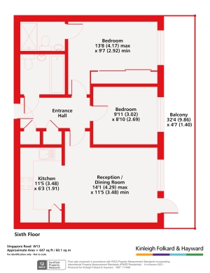 Singapore Road, London floorplan
