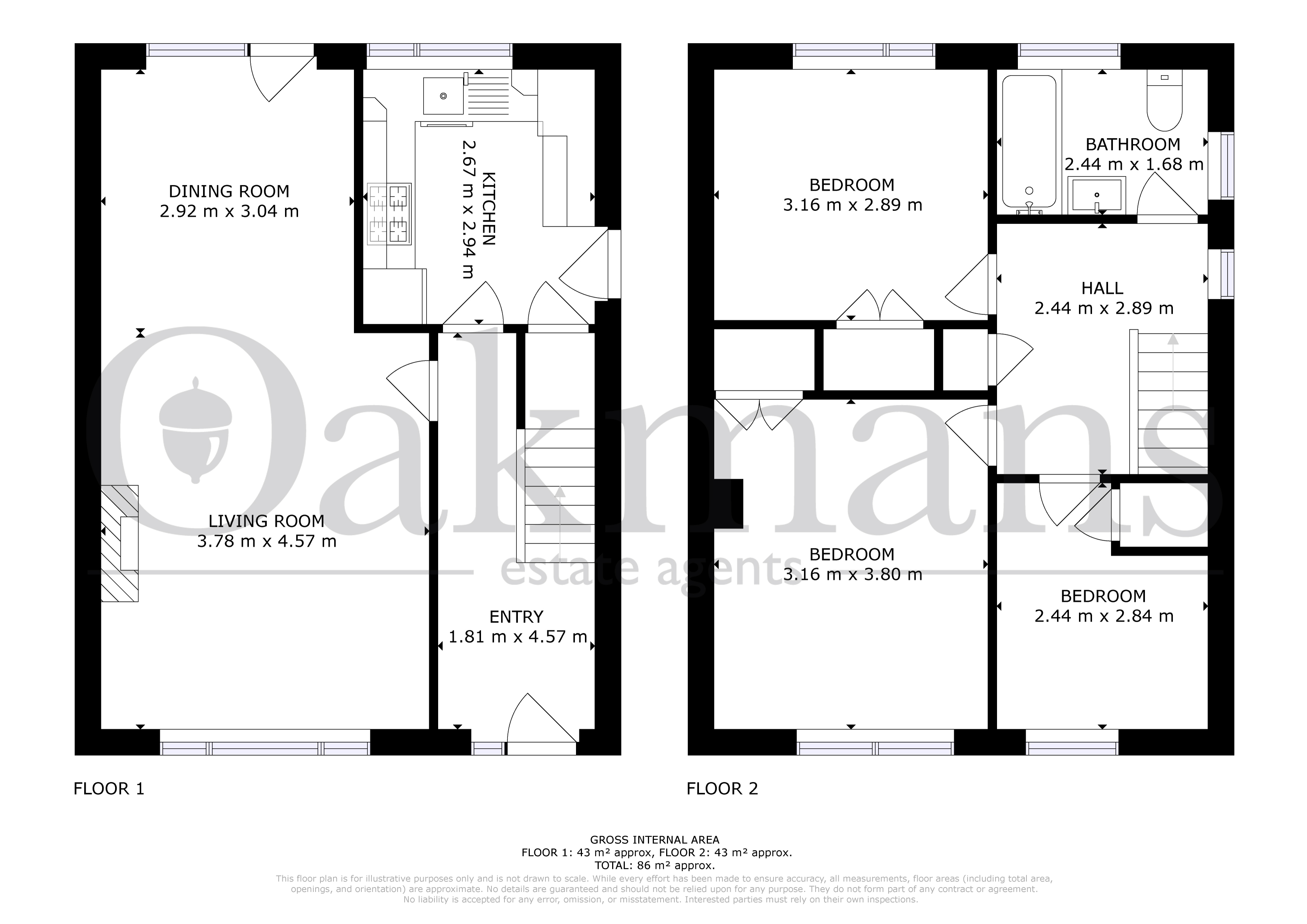12, PEEL WALK, BIRMINGHAM floorplan