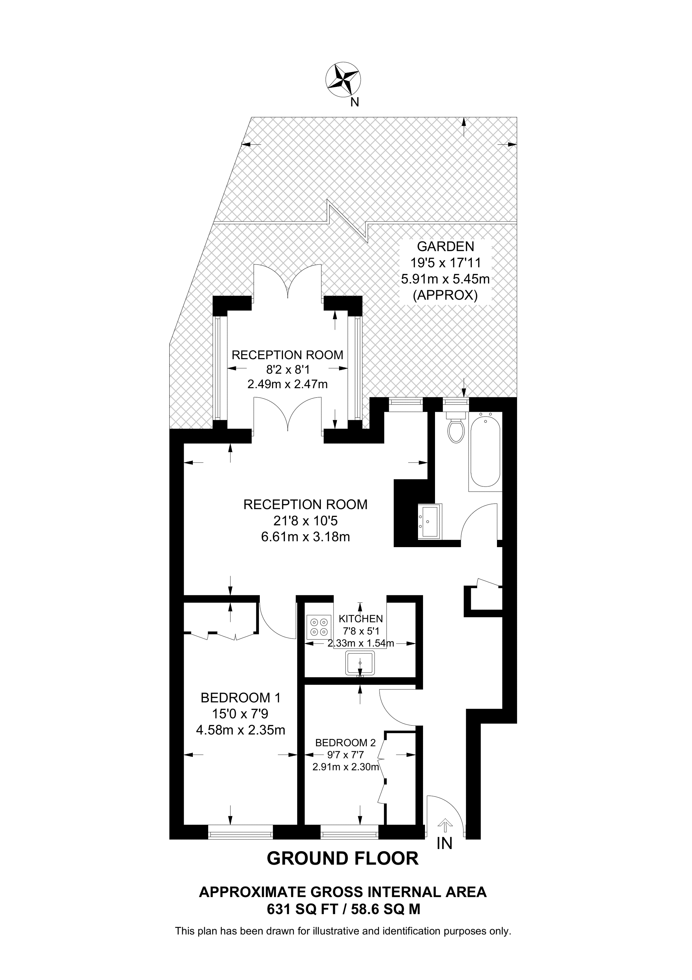 Odger Street, Battersea floorplan