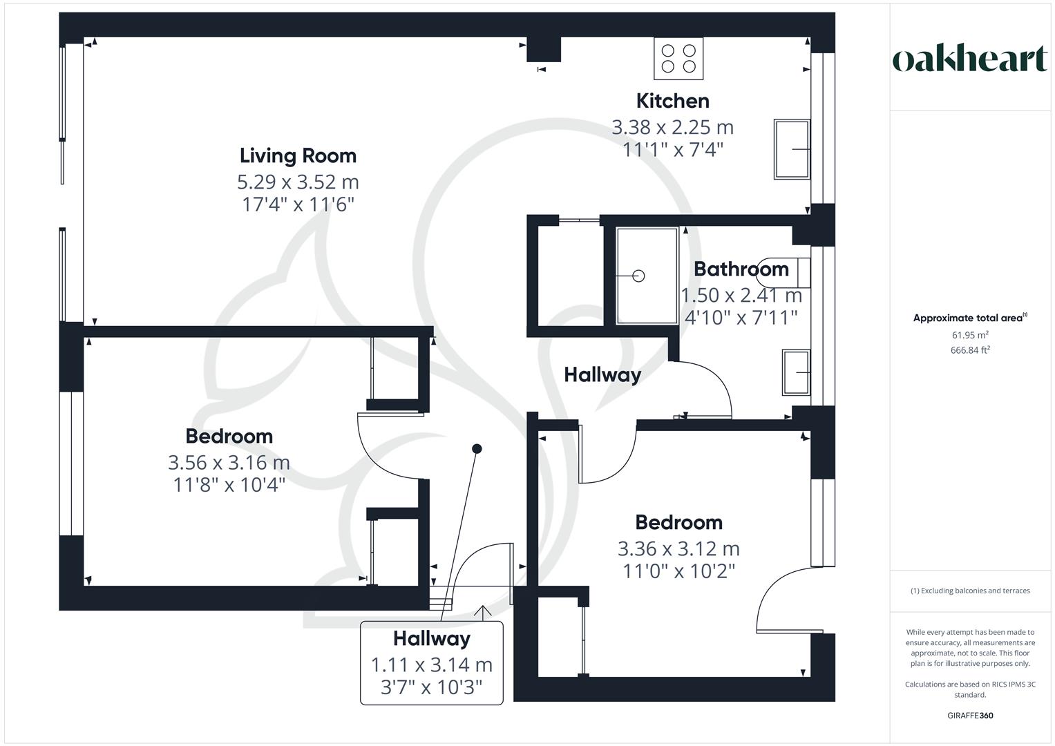 9 Rosebank, Coast Road, West Mersea floorplan