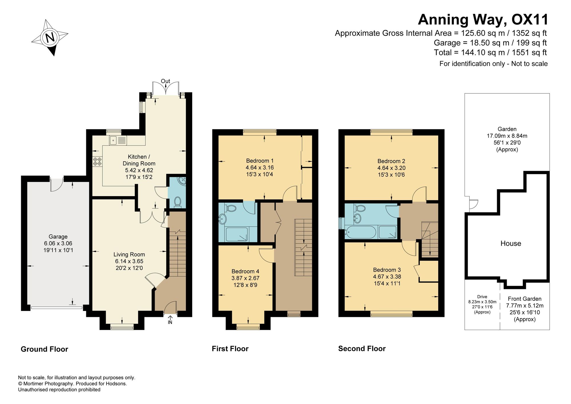 11 Anning Way, Didcot floorplan