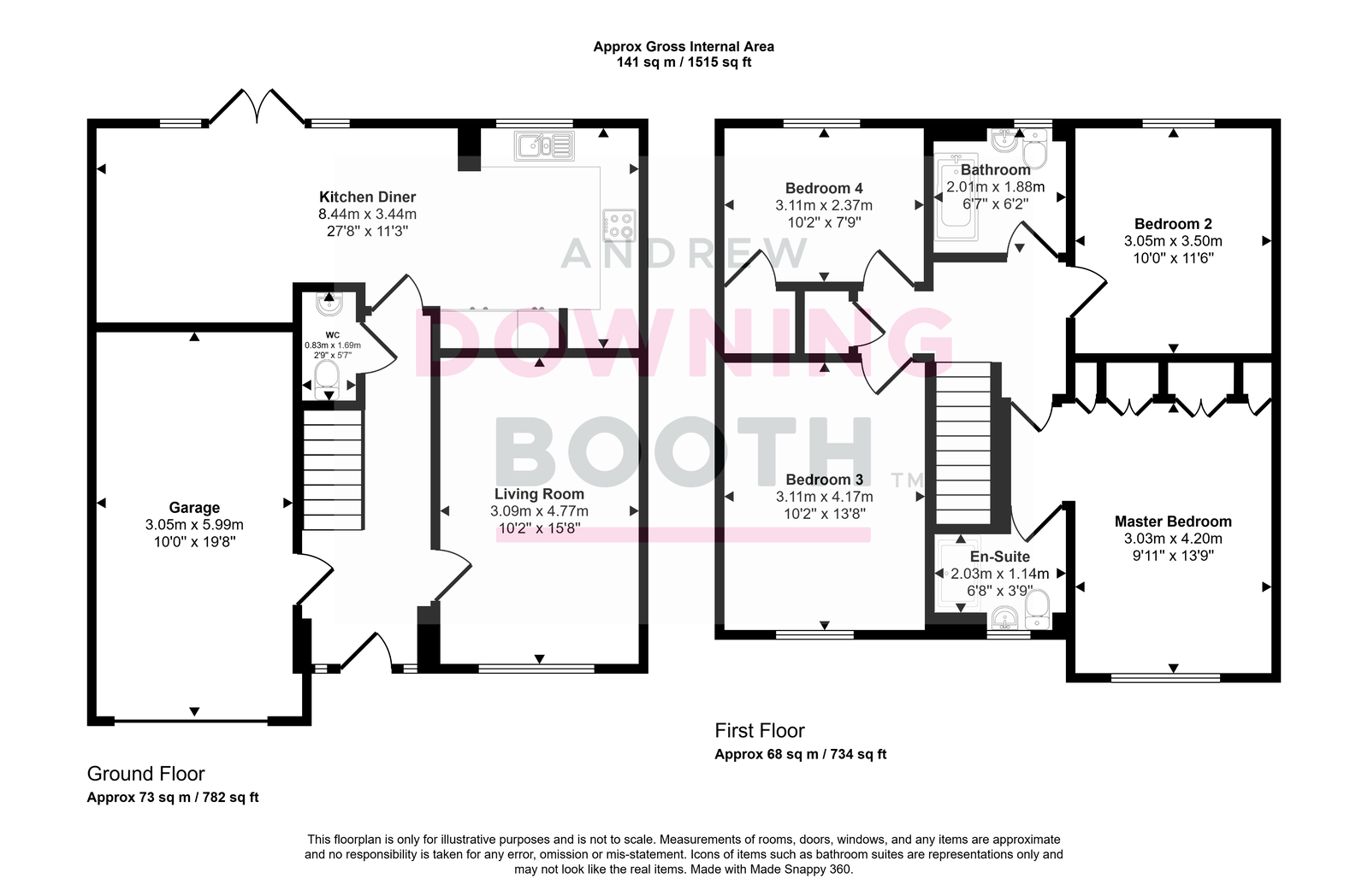 8, Allen way, Lichfield floorplan