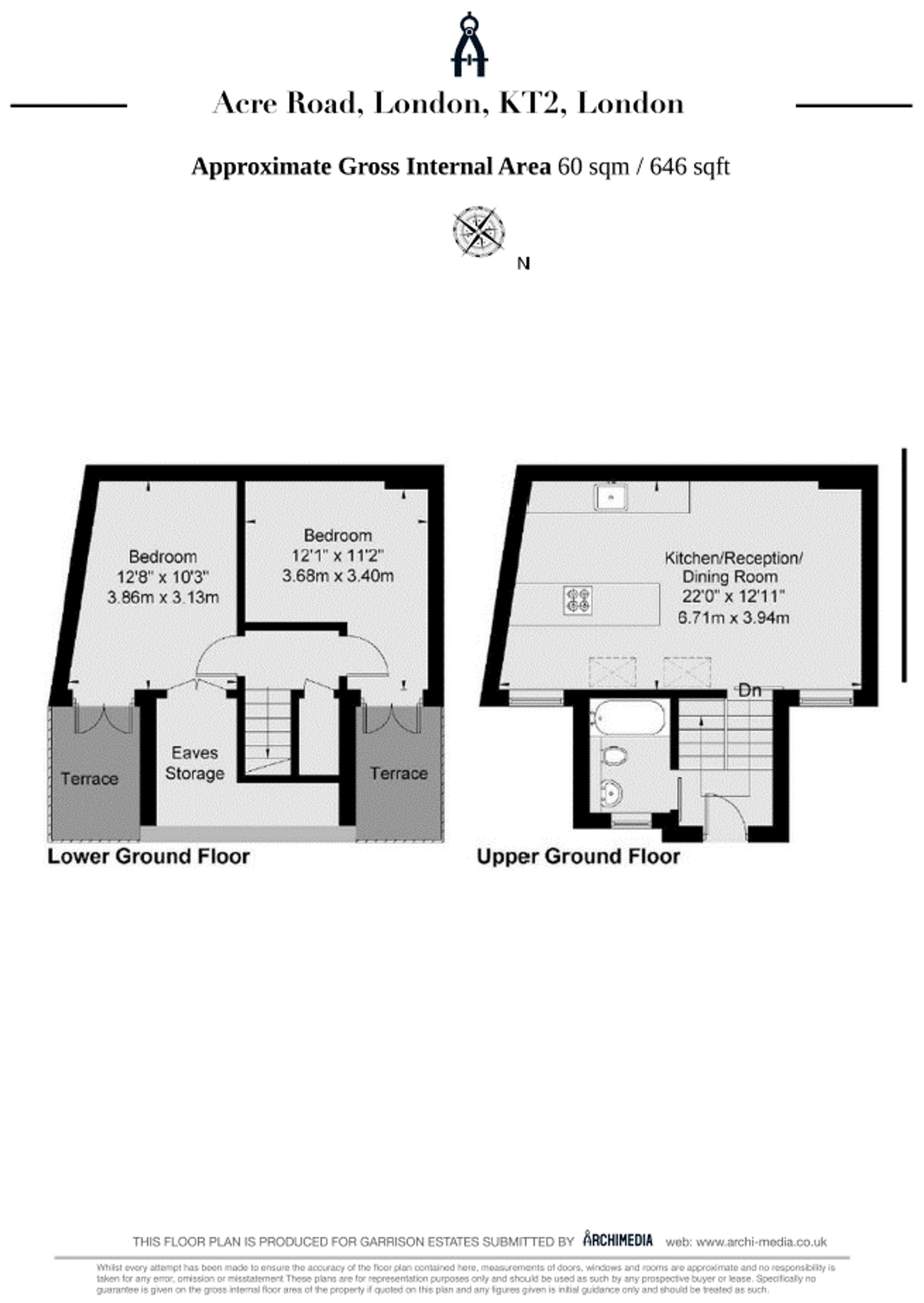 1a Acre Road, Kingston Upon Thames floorplan