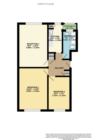 85, Byron Way, Northolt floorplan