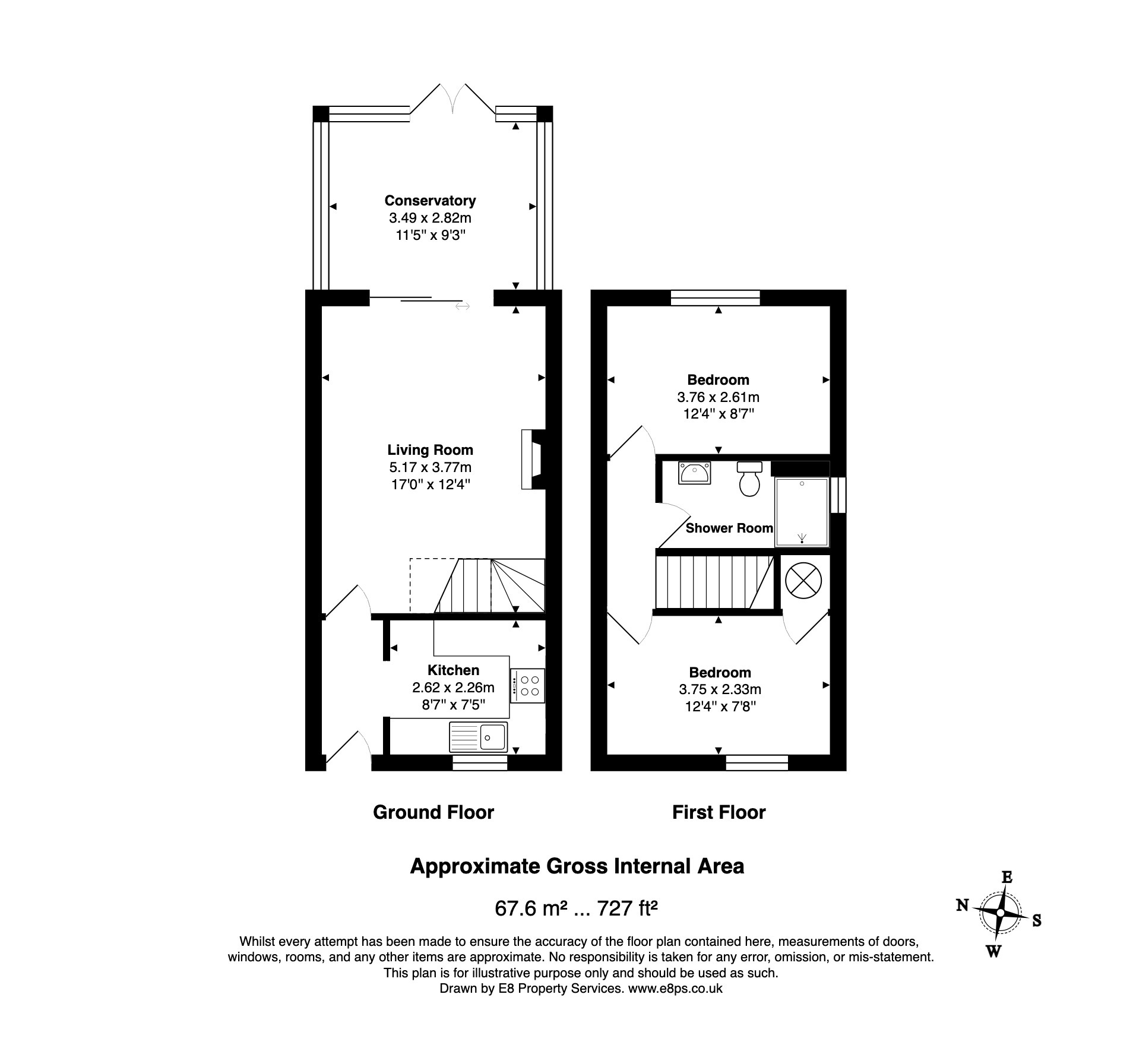 15, Blackstock Close, Oxford floorplan