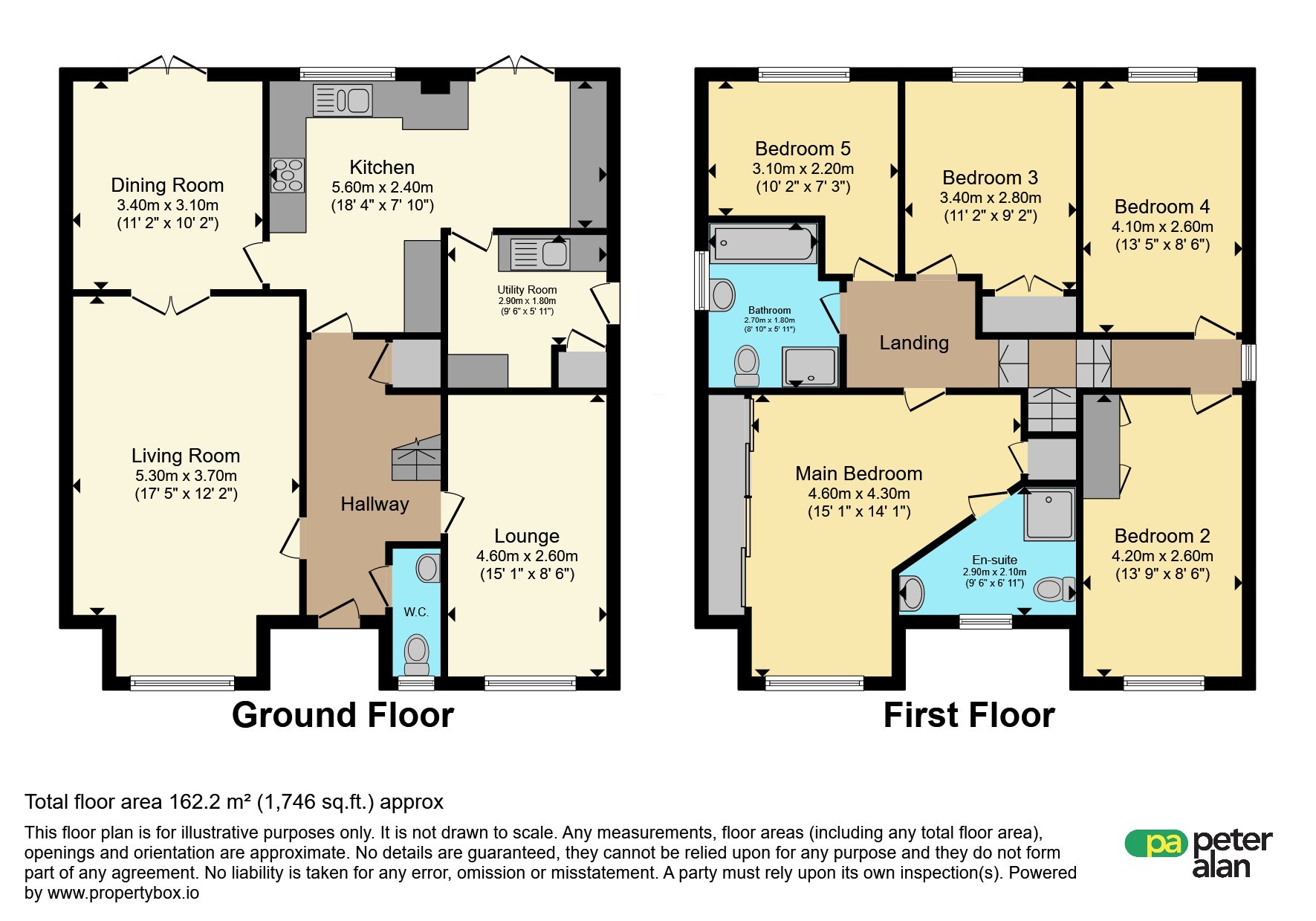 26, Chestnut Close, Caerphilly floorplan