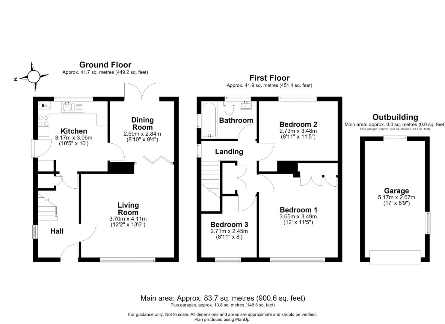 28, Courtland Avenue, Cambridge floorplan