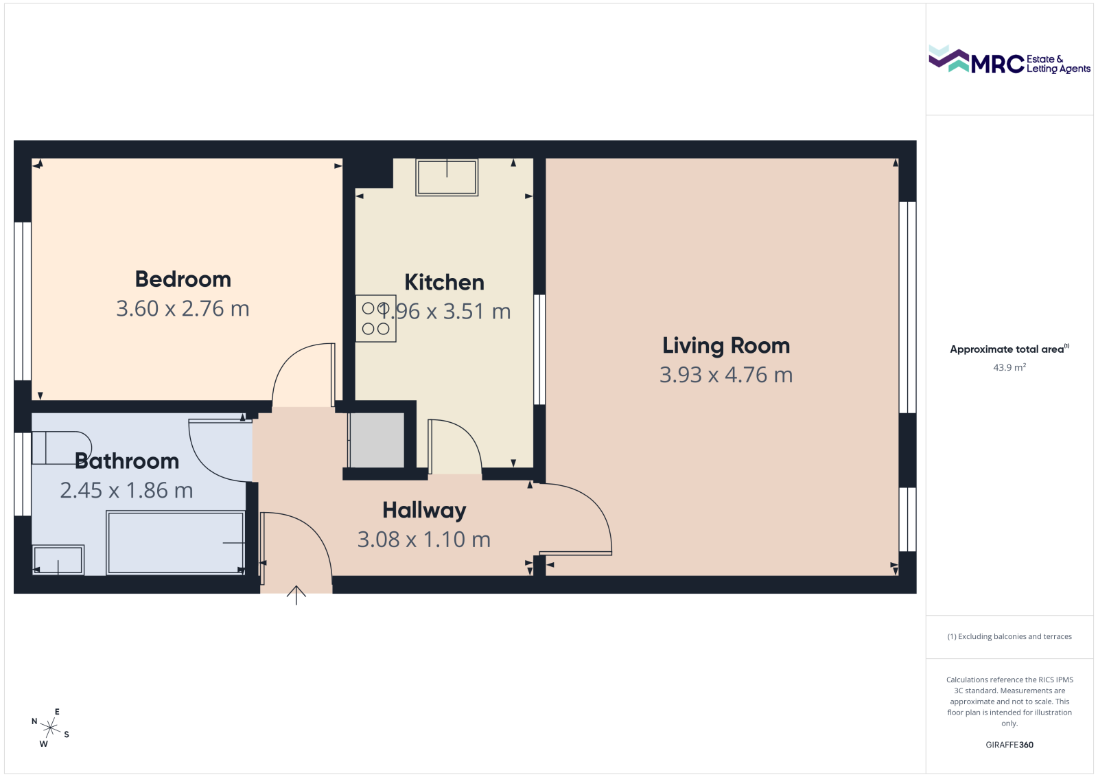 5 Gascoigne Court, De Grey Street, Hull floorplan