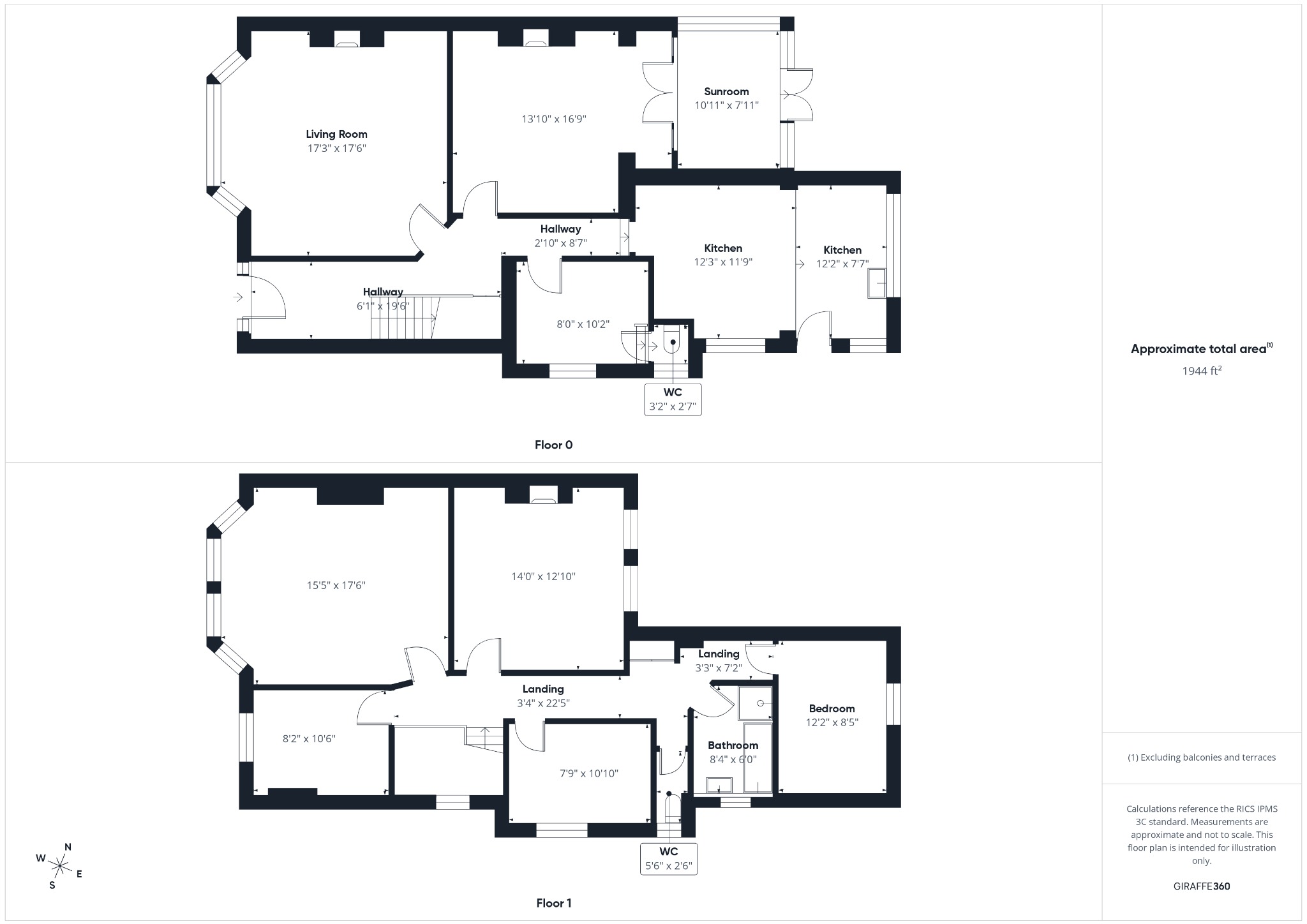 24 Farnaby Road, Bromley, Kent floorplan