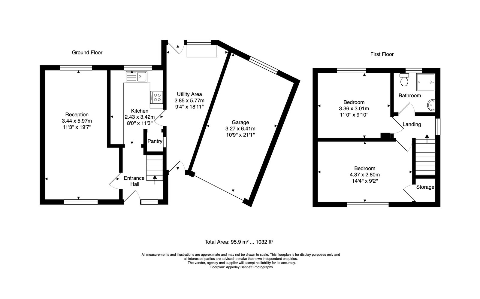 17, Blue Banks Avenue, Leicester floorplan