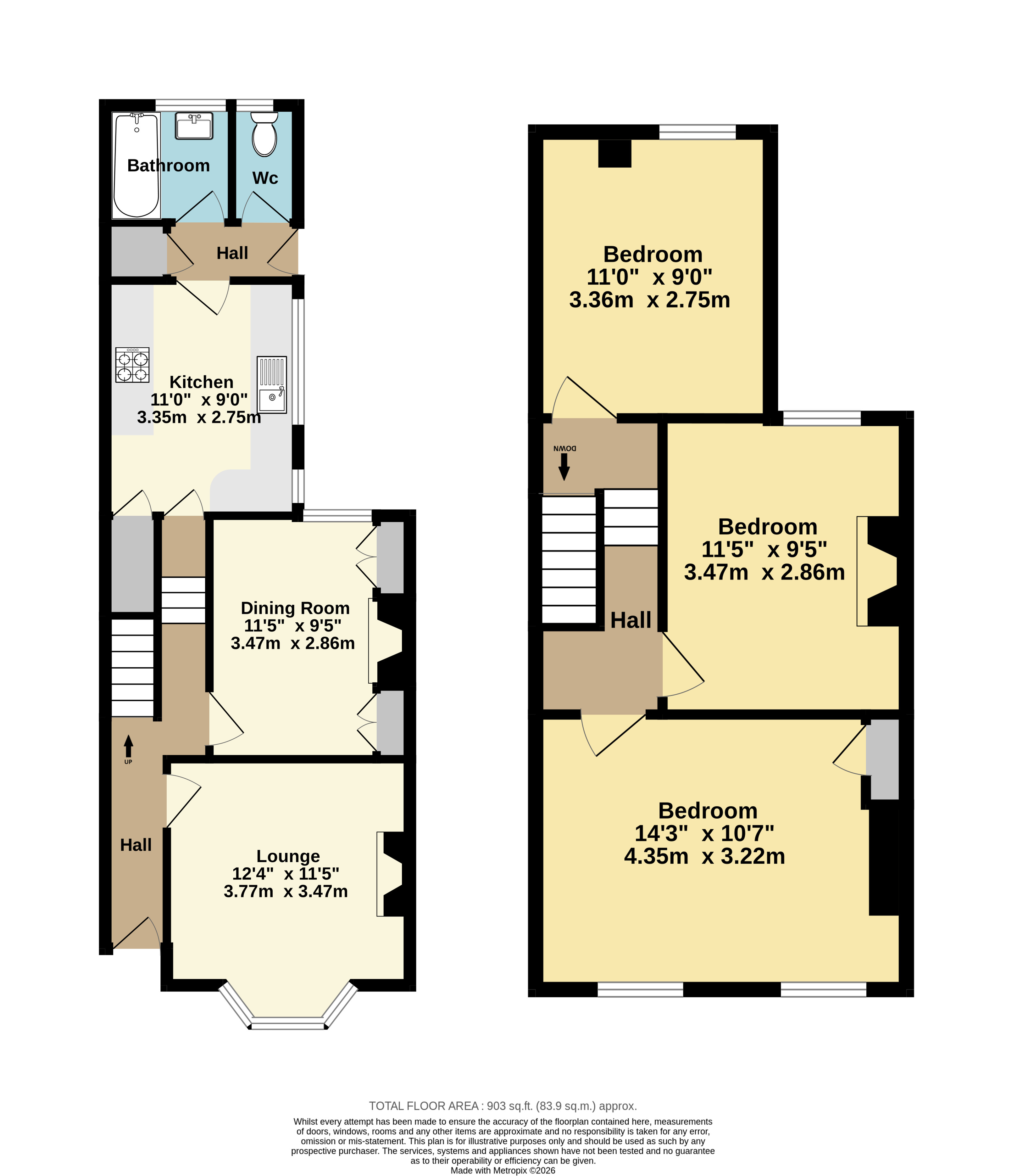 8, Herne Street, Kent floorplan