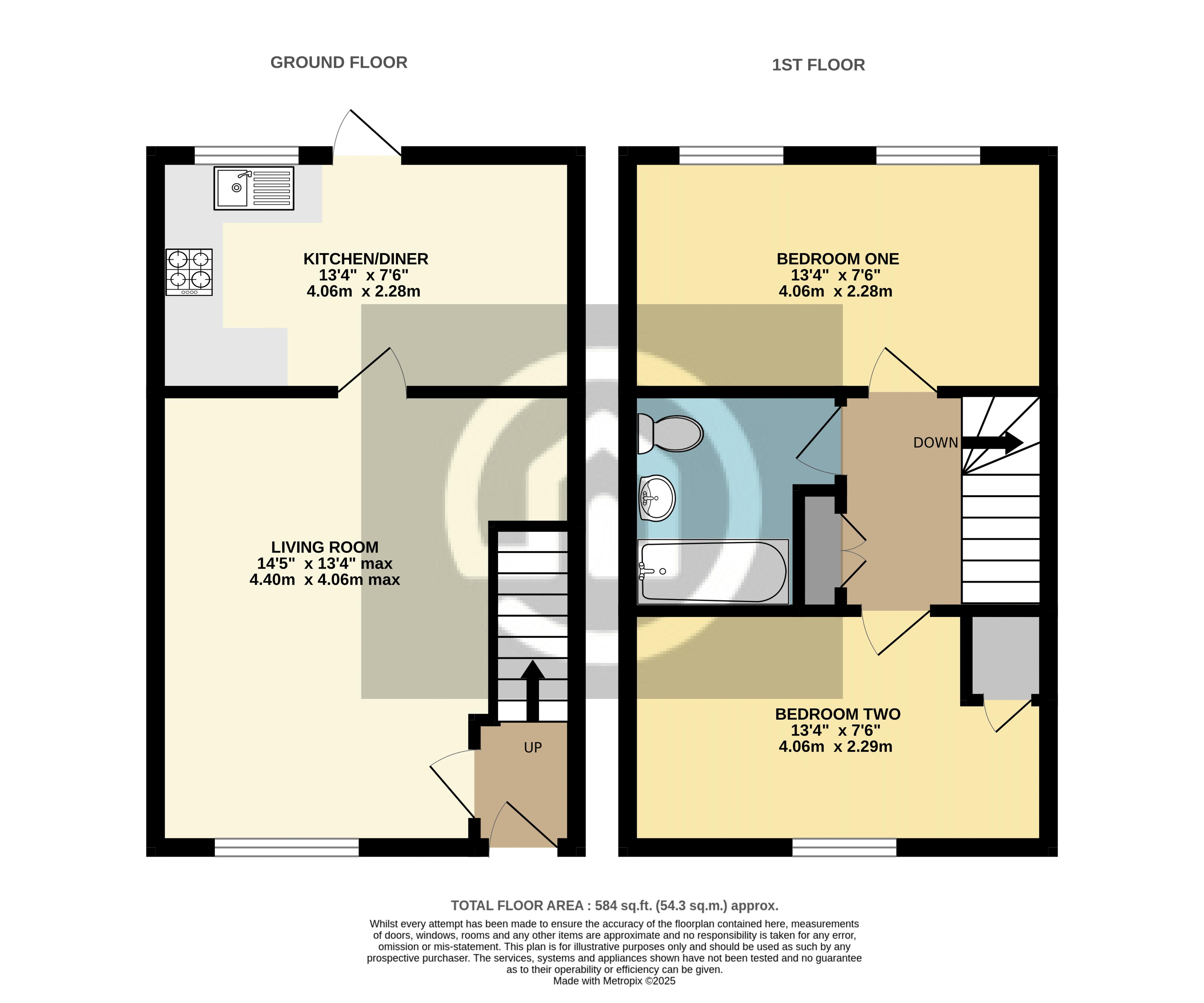 18, Parsonage Close, Bedford floorplan
