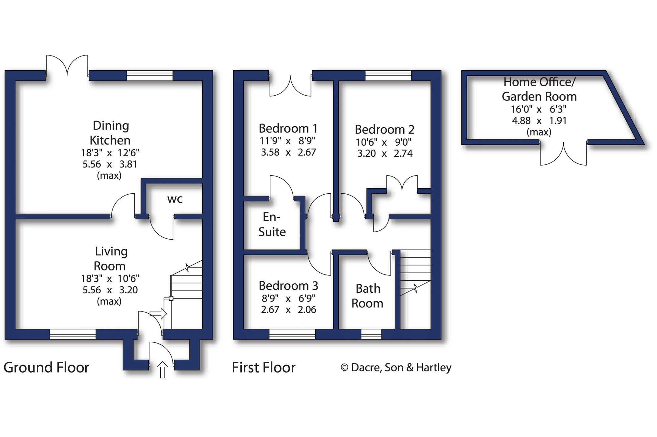 2 Farm Croft,, Back Thorndale Street, Skipton floorplan
