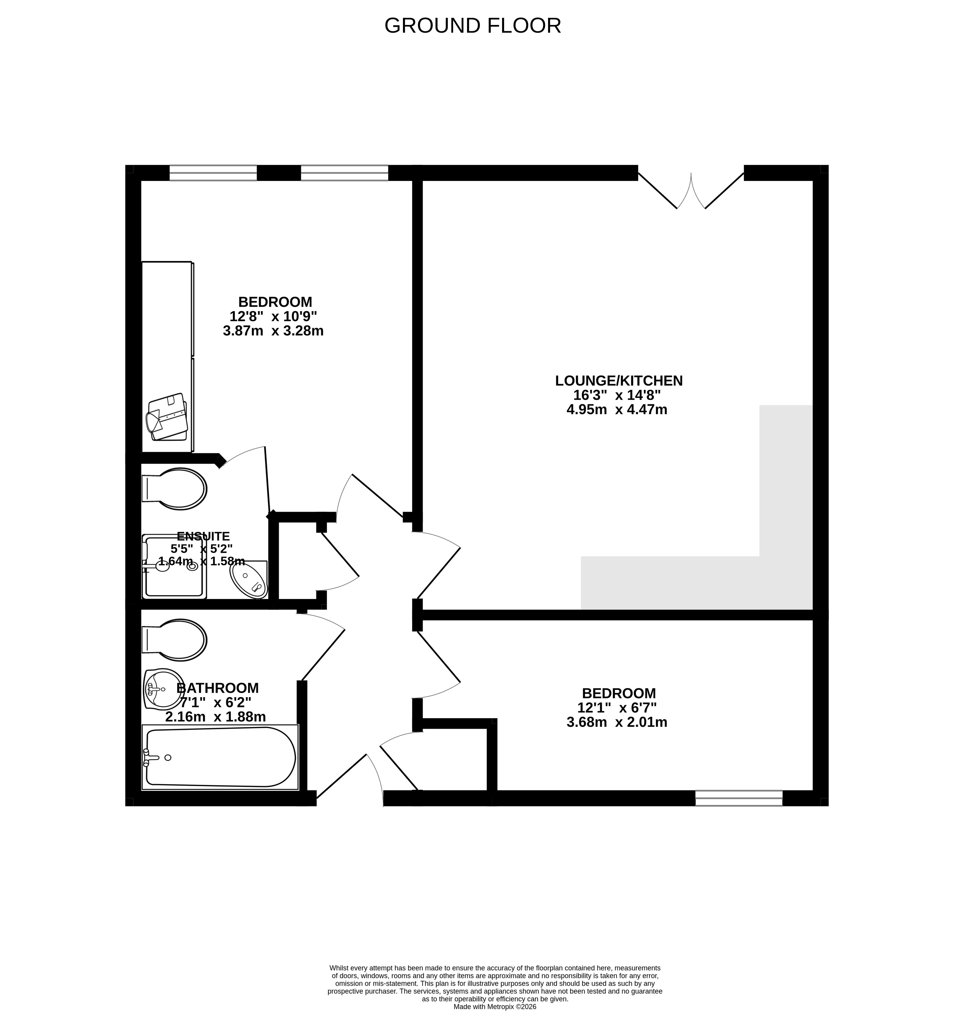 33, Narrowboat Wharf, West Yorkshire floorplan