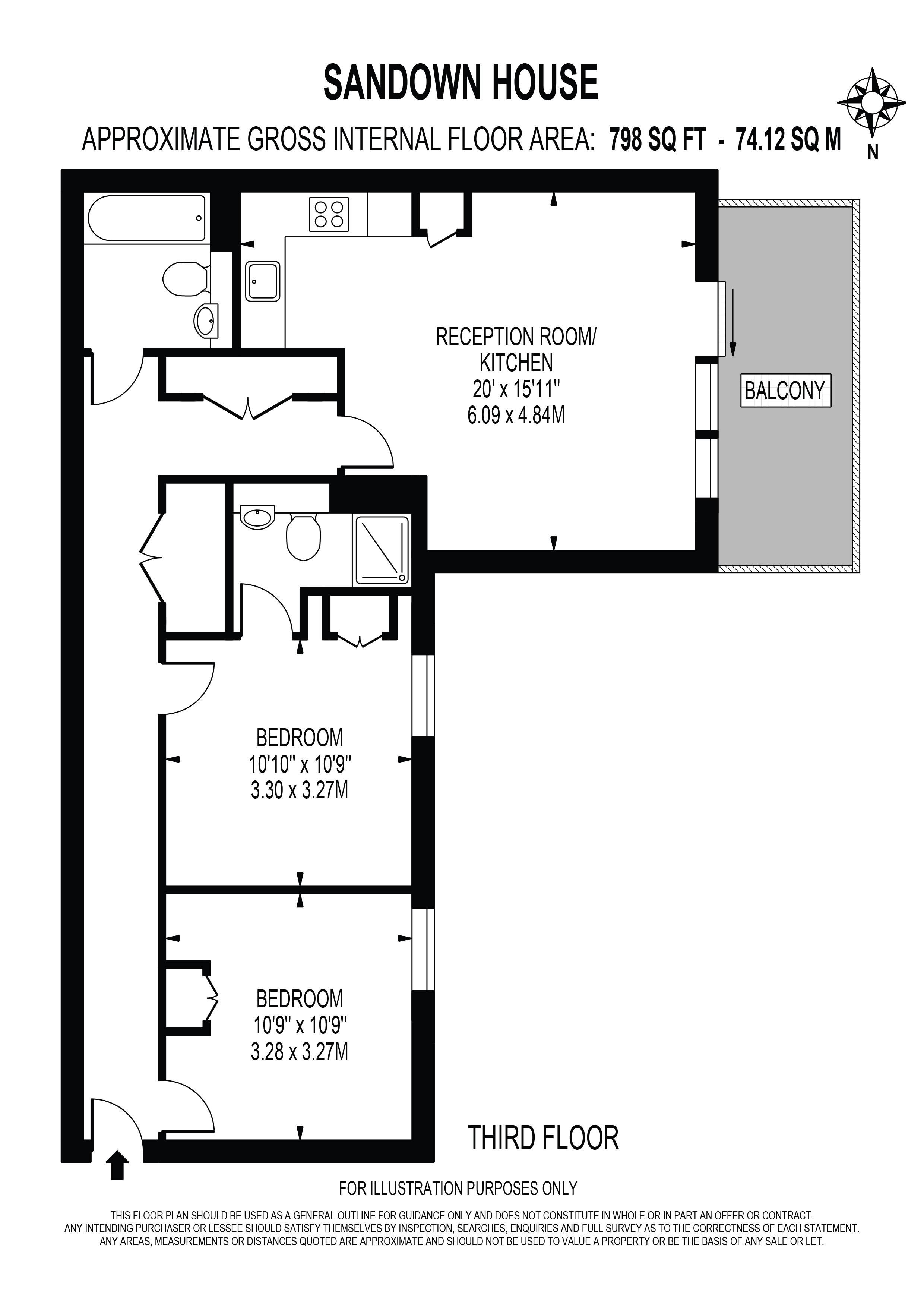 124 High Street, Staines Upon Thames floorplan