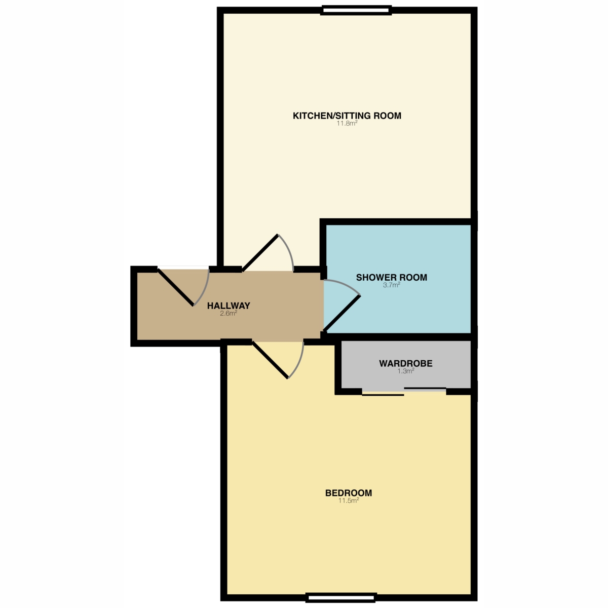 Flat Top Floor Left, 60, Esslemont Avenue, Aberdeen floorplan