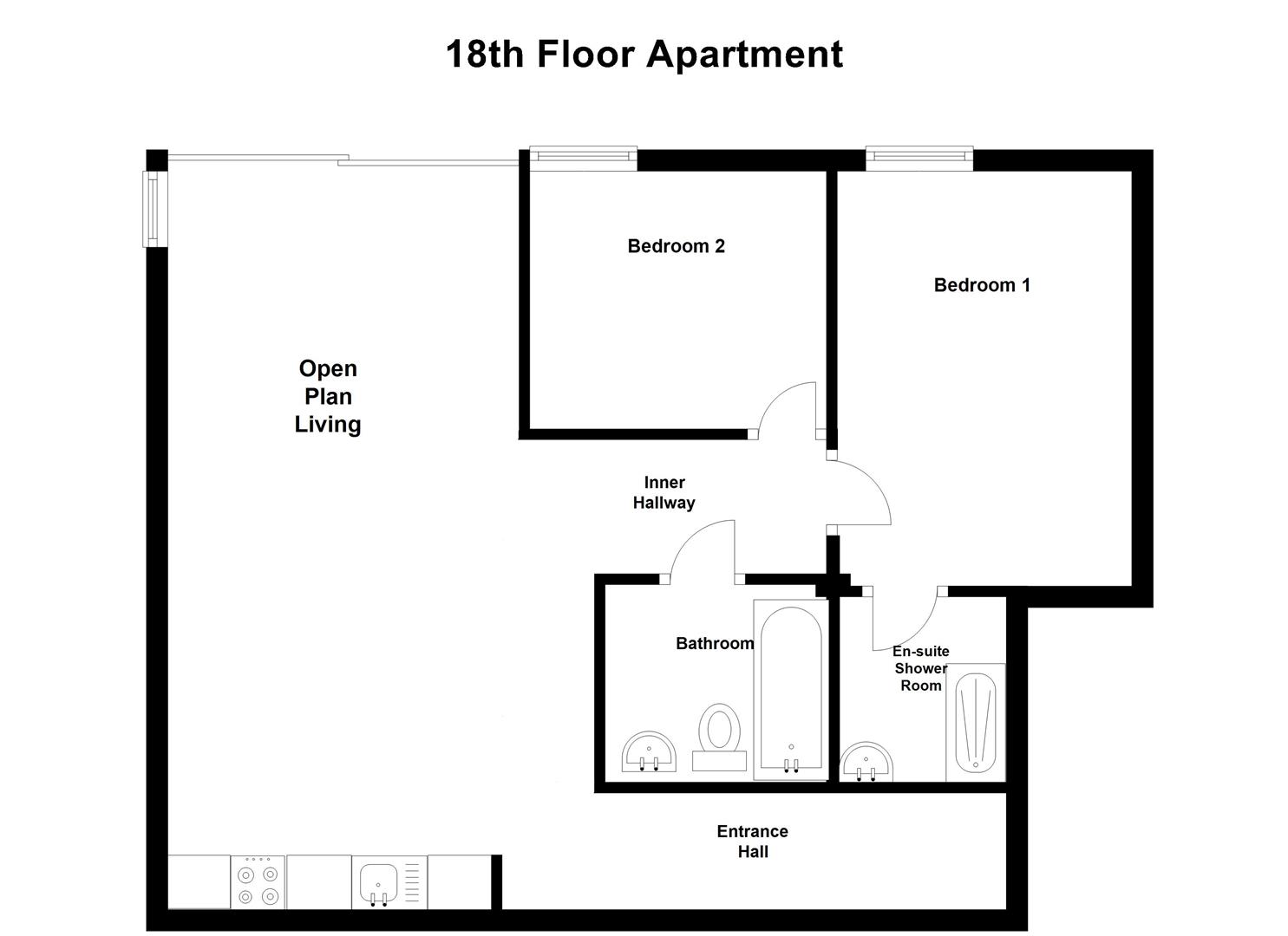 2 Bedrooms Flat to rent in Apt 210 City Lofts, St Pauls, 7 St Pauls Square, Sheffield S1