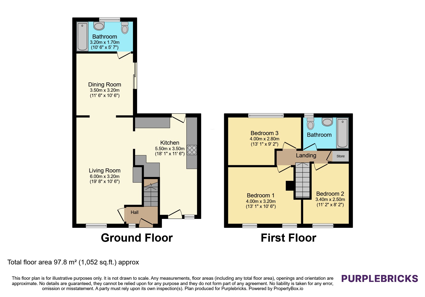 114, Elizabeth Road, St. Helens floorplan