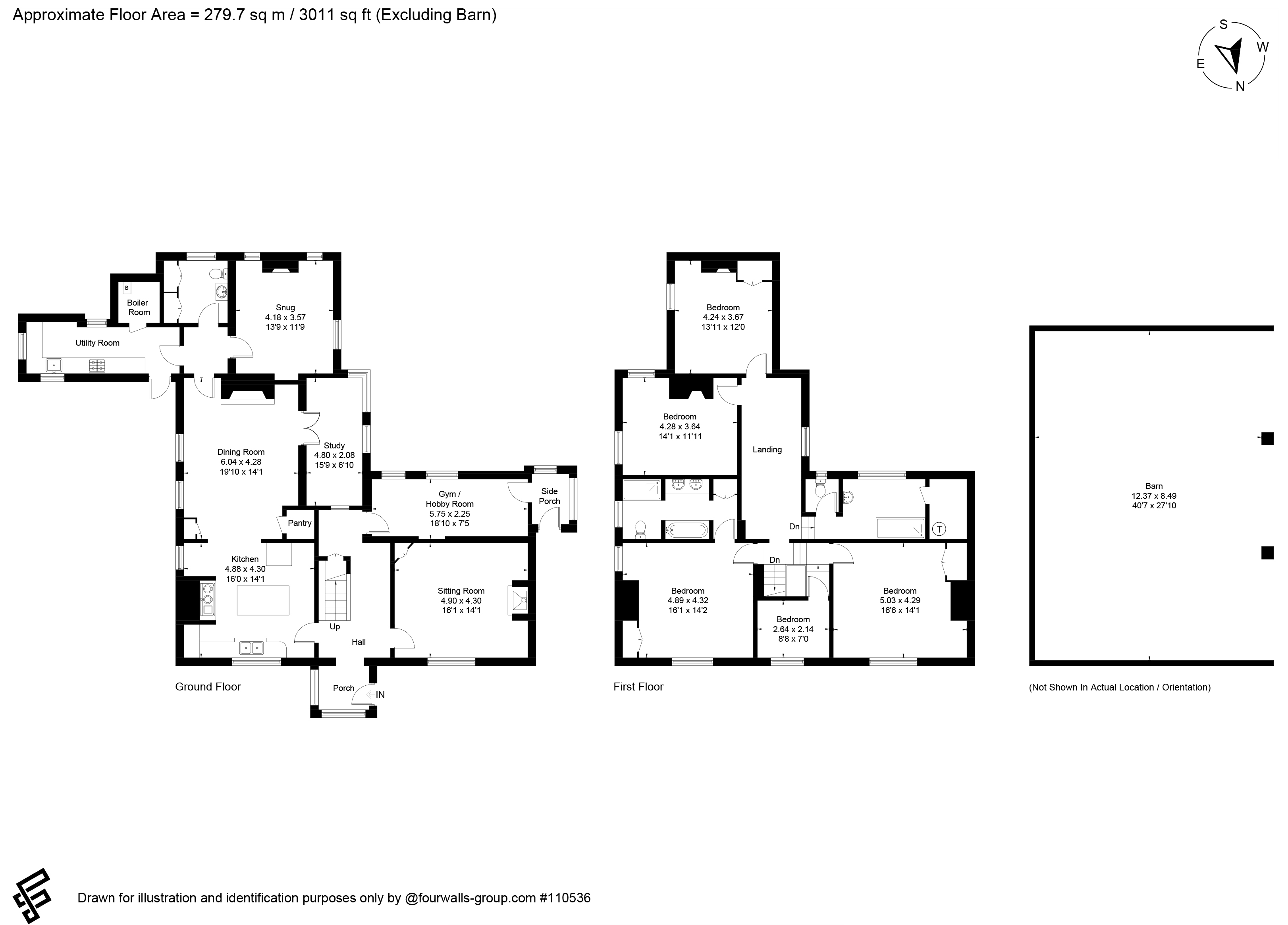 Belleau Bridge House, Alford floorplan