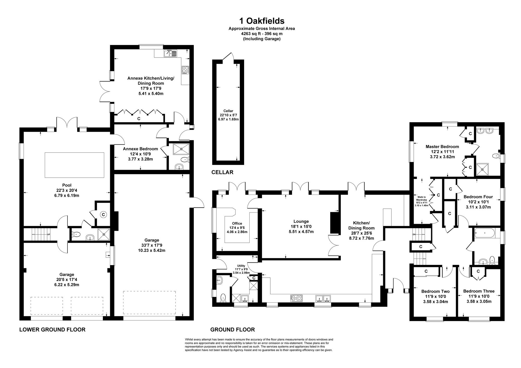 1 Oakfields, Eastleigh floorplan