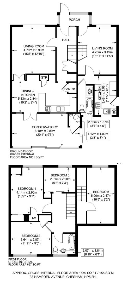 4 Bedrooms Semi-detached house for sale in Hampden Avenue, Chesham HP5