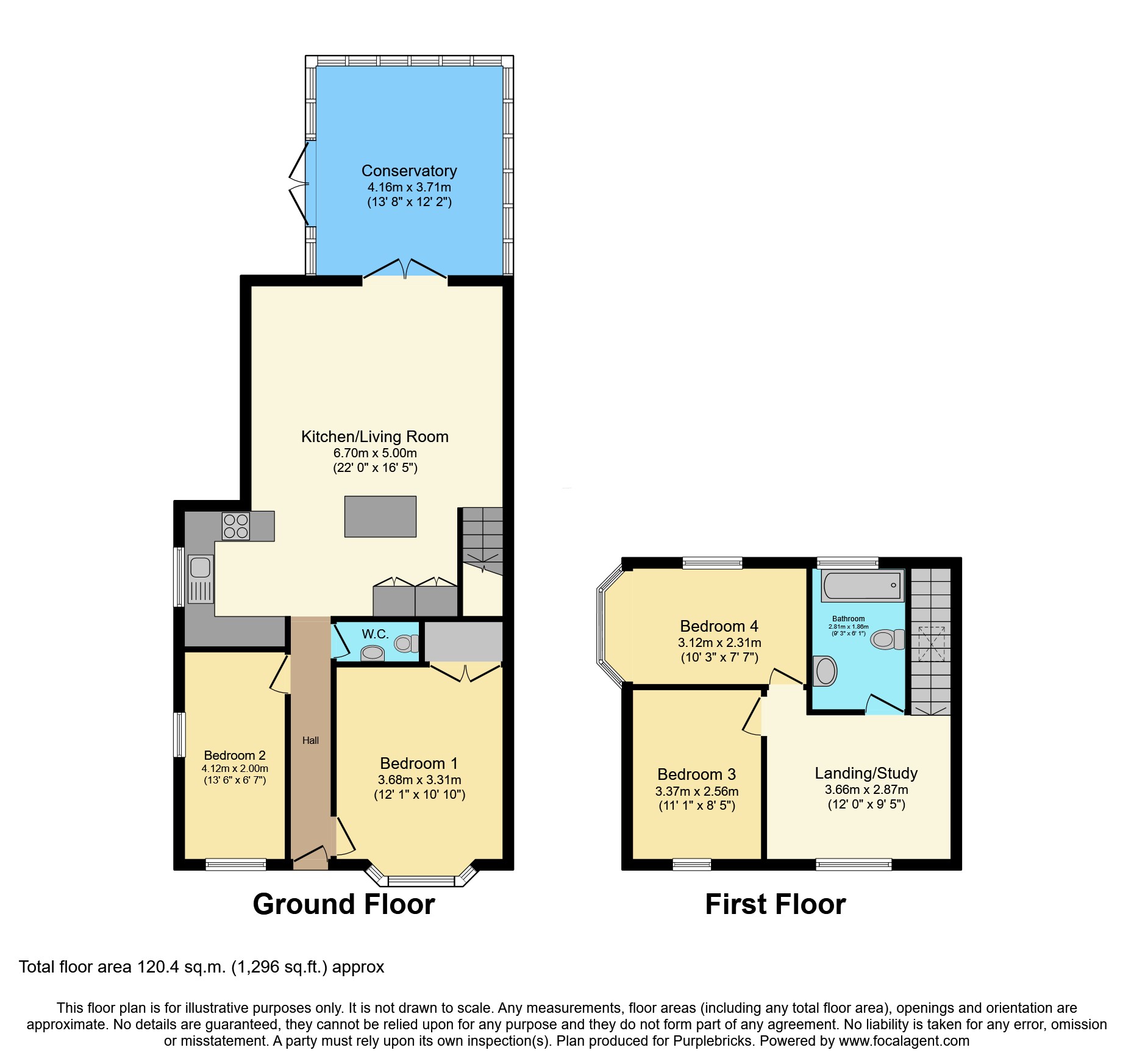 110, Hillview Avenue, Hornchurch floorplan