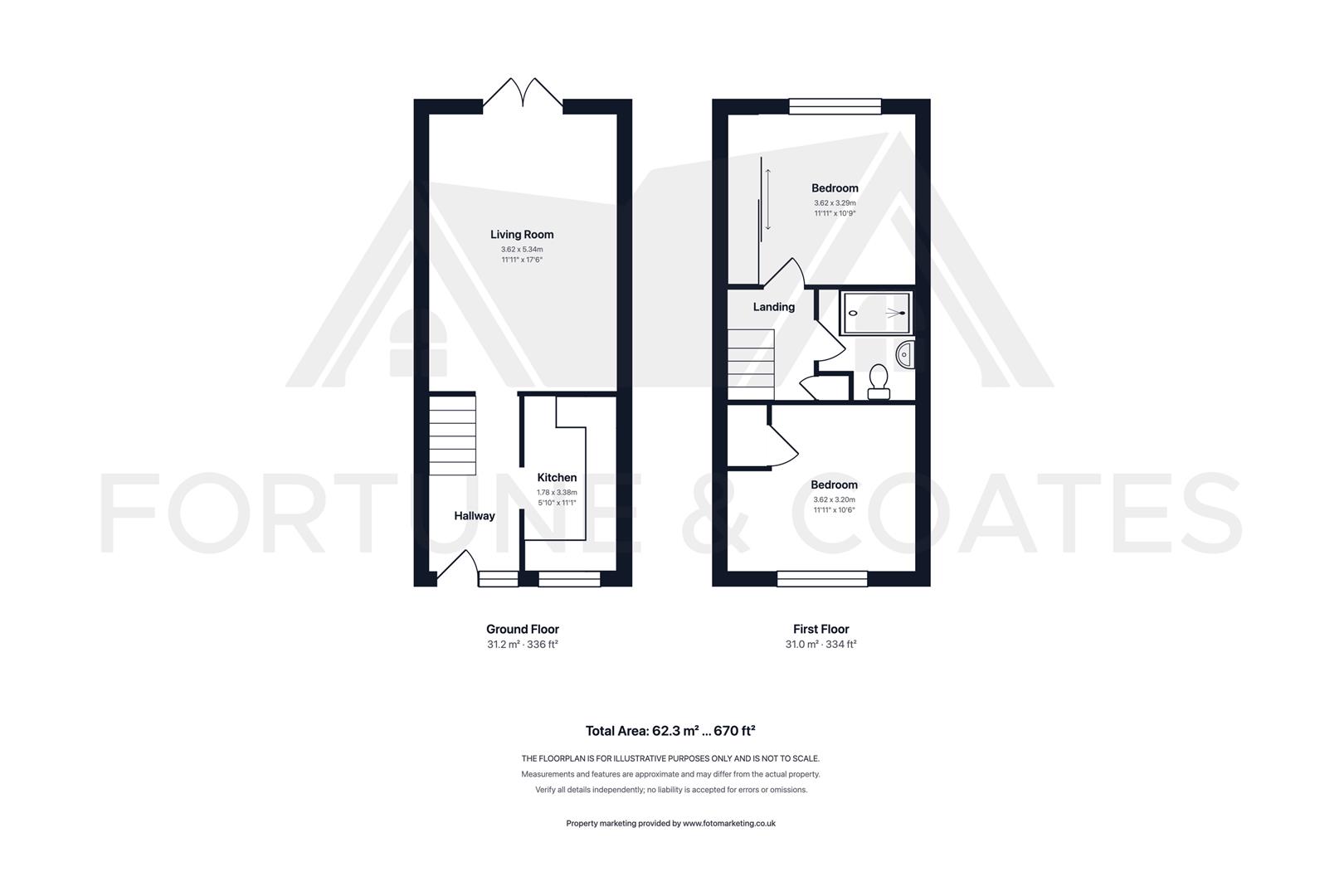 102, Bynghams, Harlow floorplan